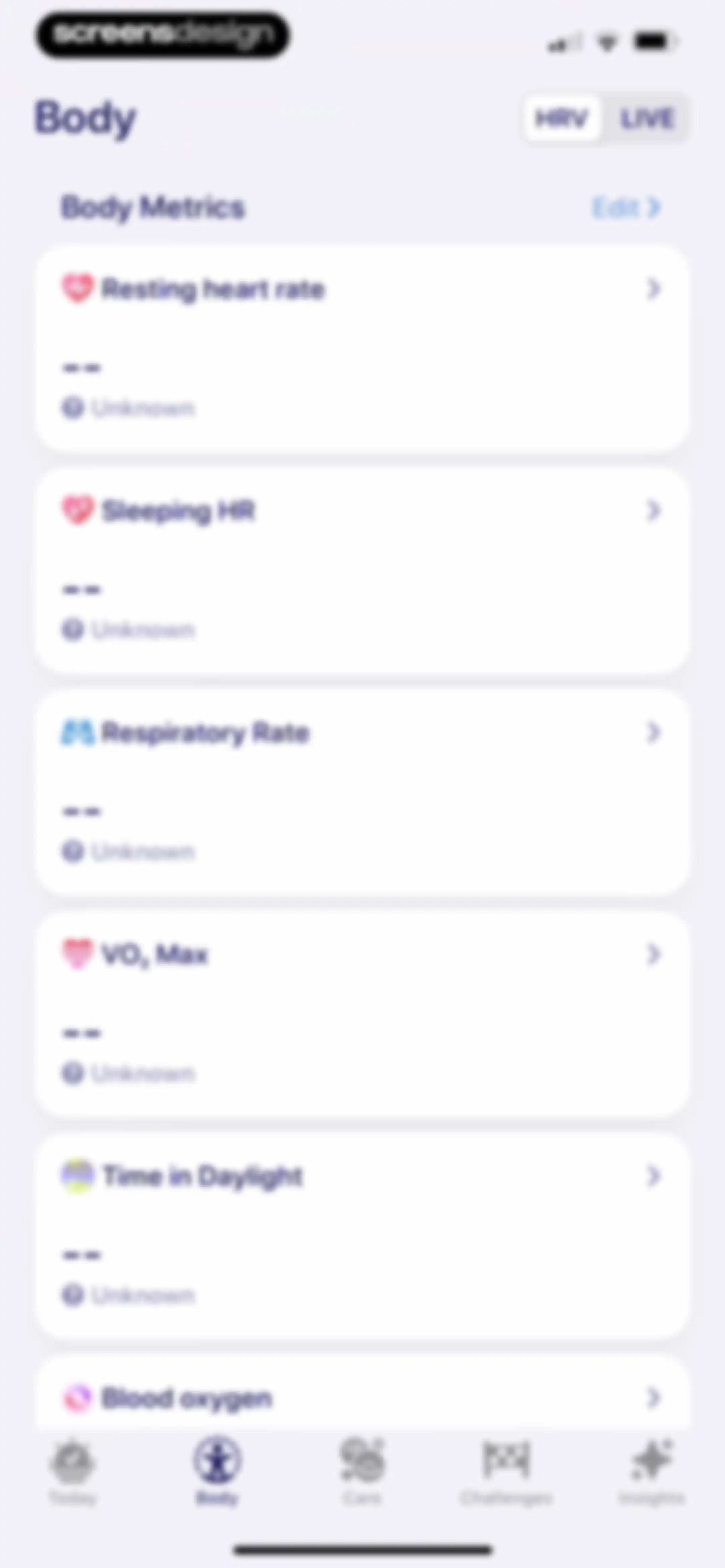 Grow: Health & Fitness screen 96