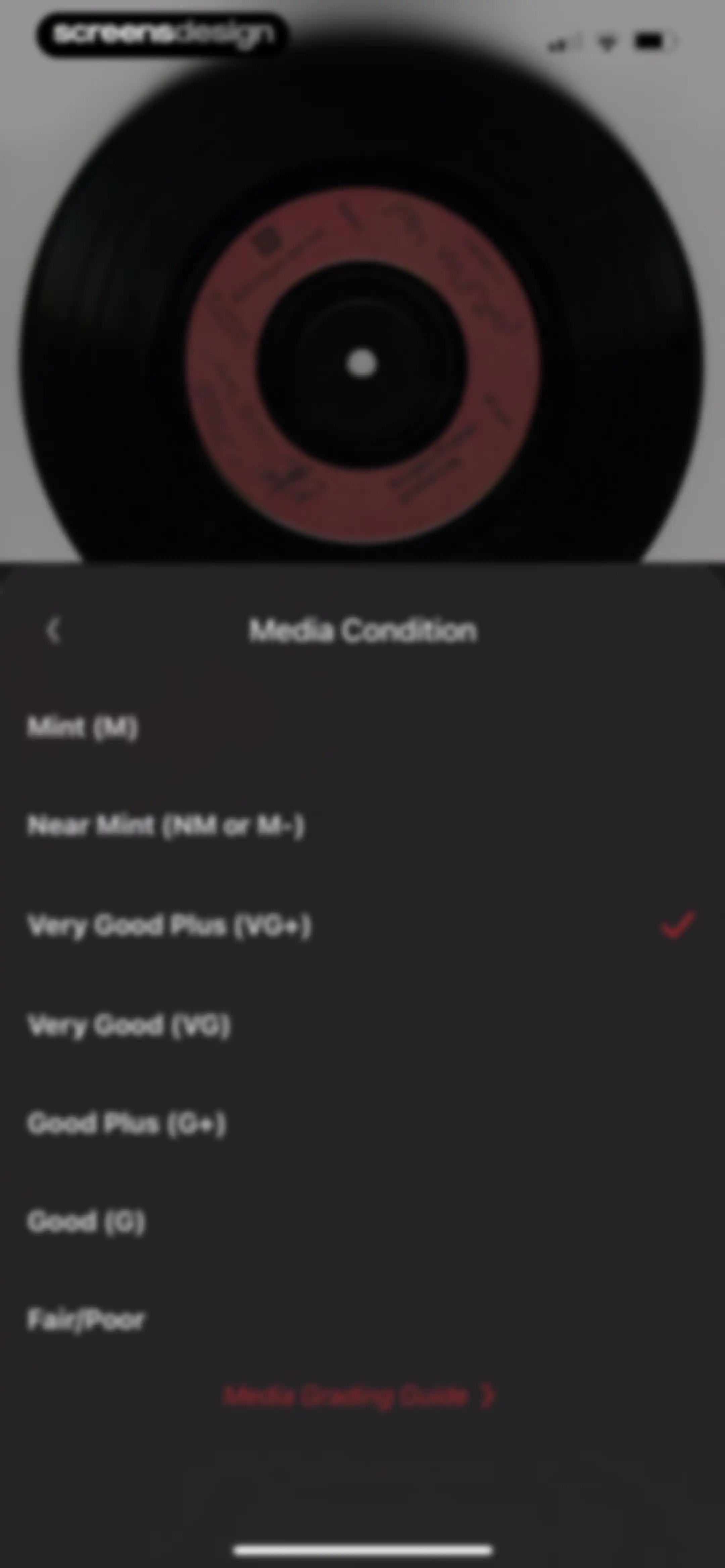 VinylSnap: Scan & Value Record screen 42