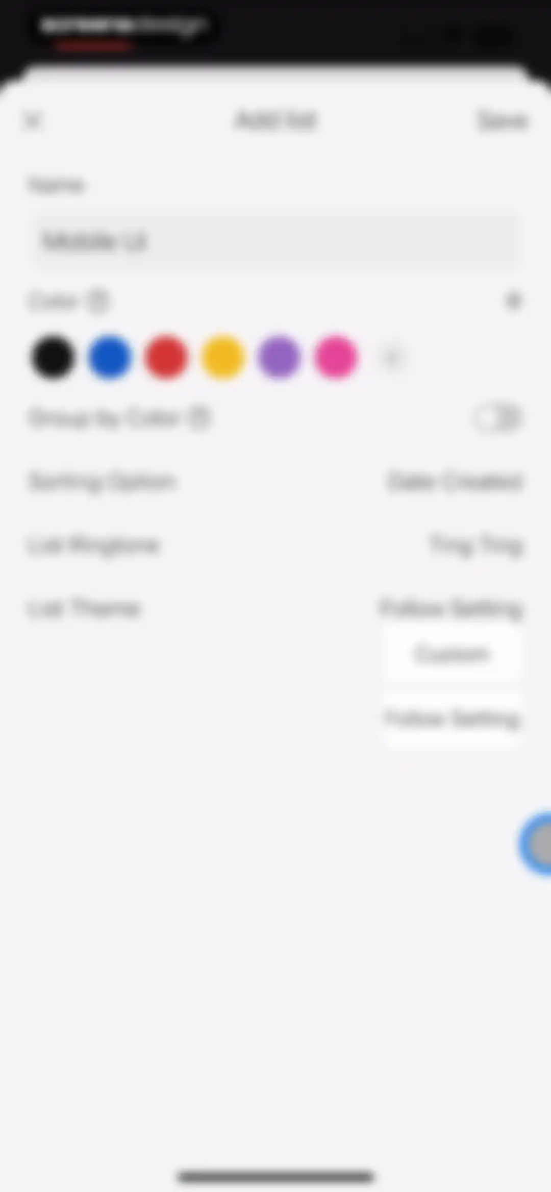 To Do List MinimaList & Widget screen 21