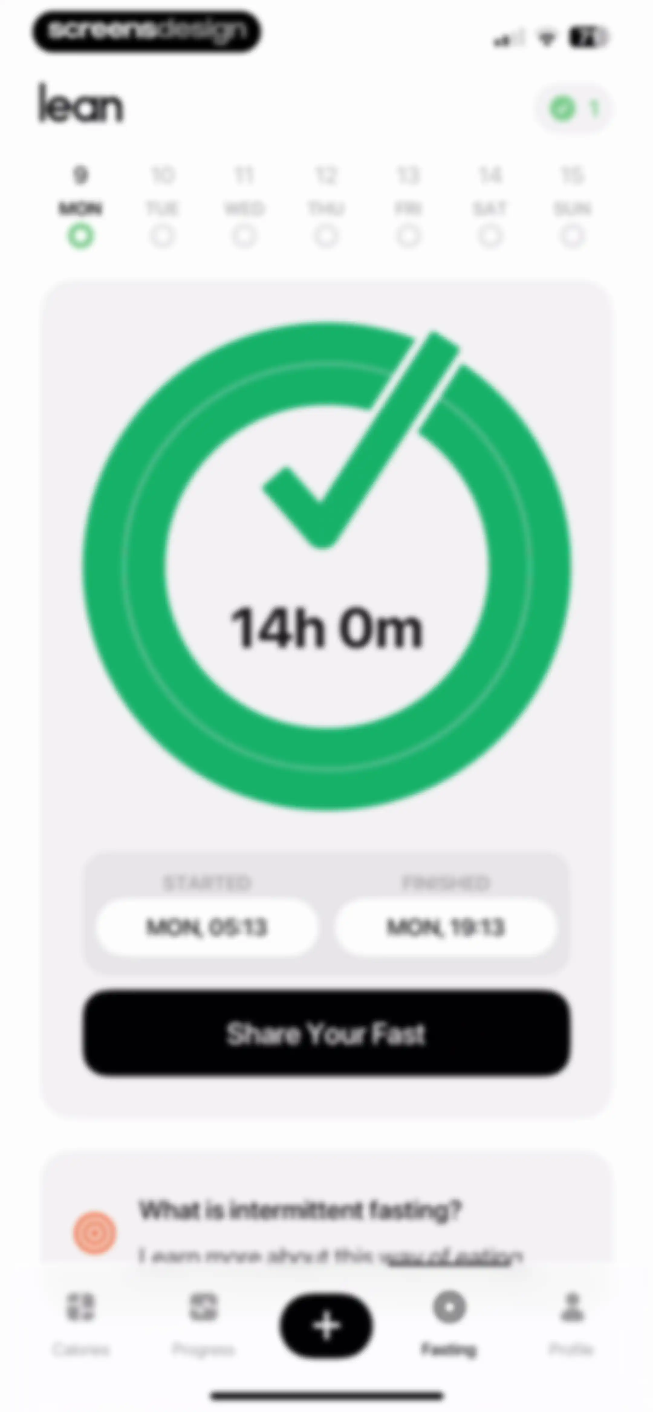 Lean: AI Macro Tracker screen 72