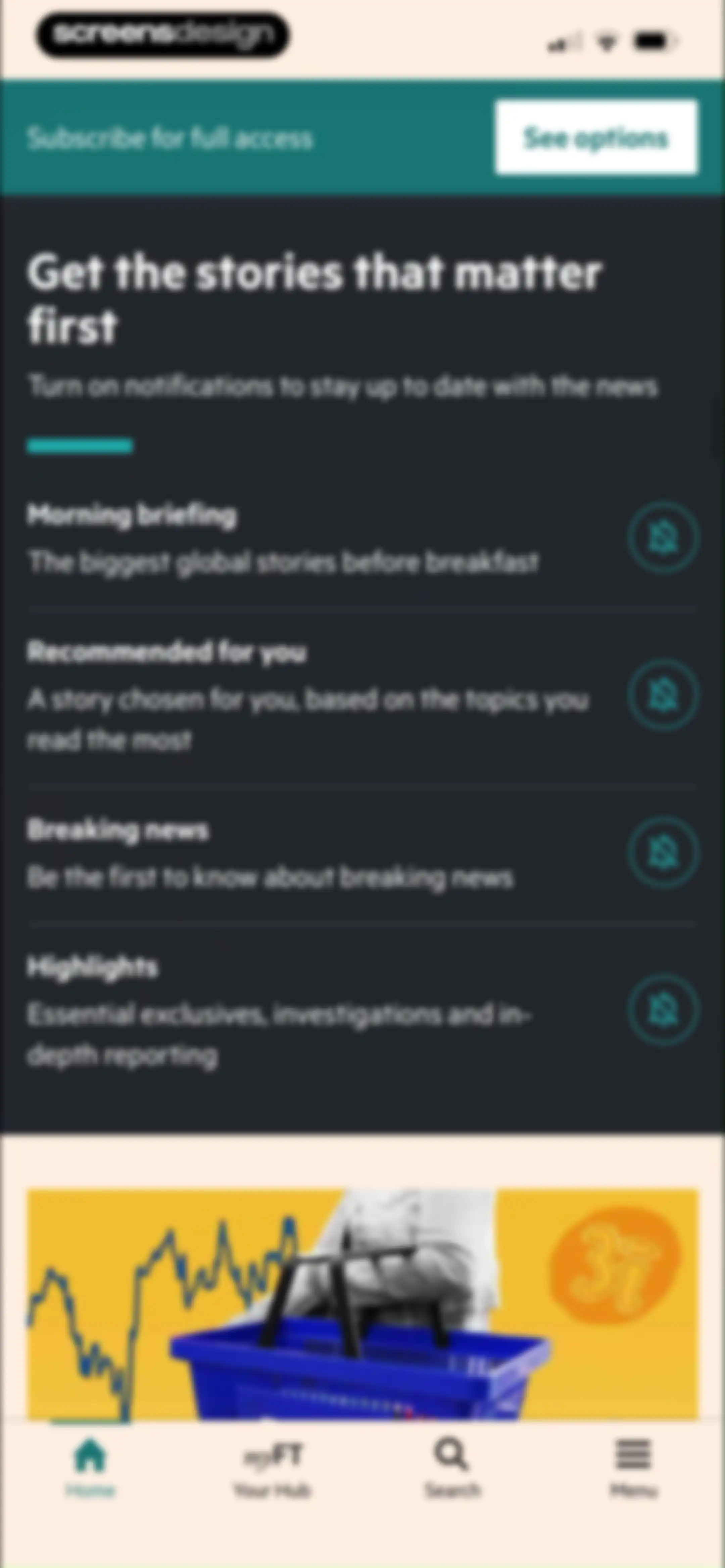 Financial Times: Business News screen 53
