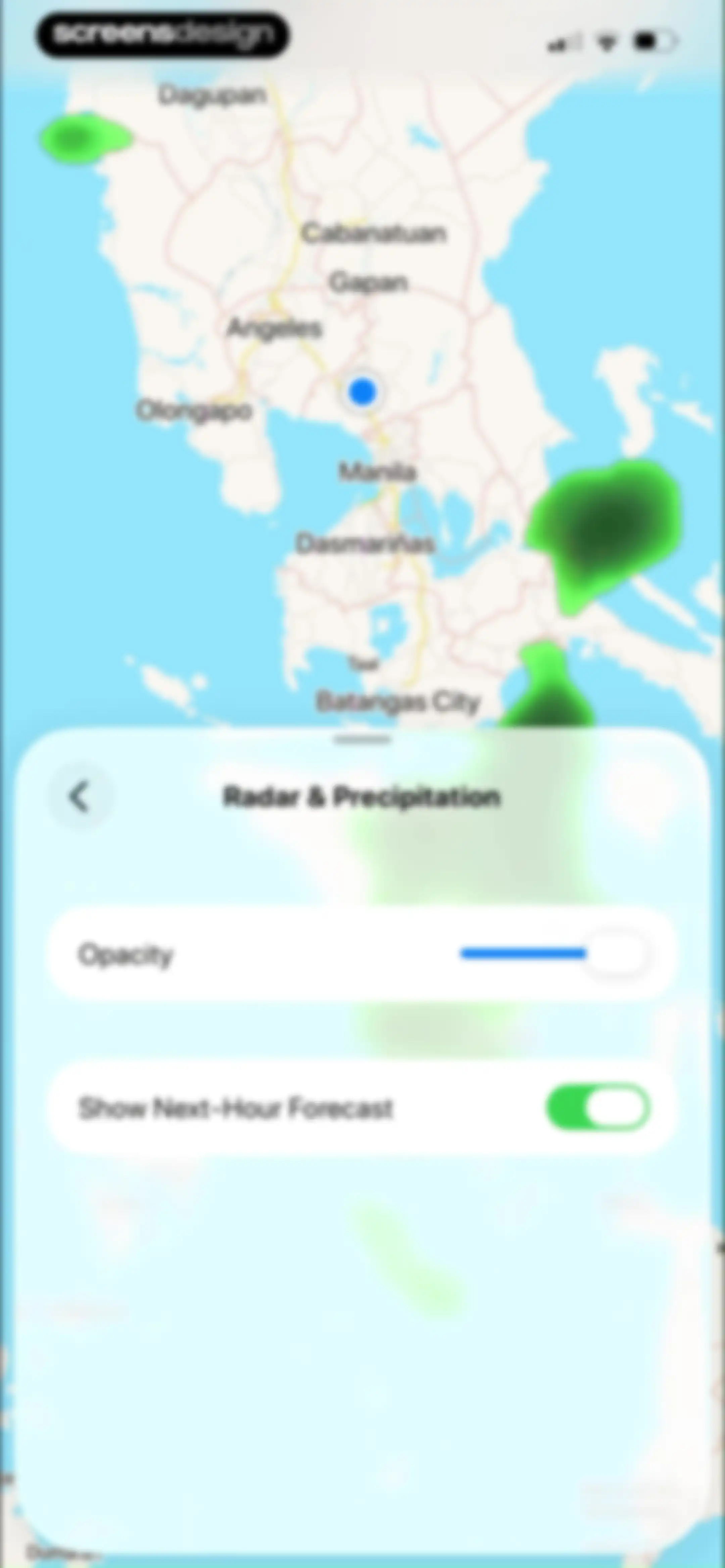CARROT Weather: Alerts & Radar screen 130