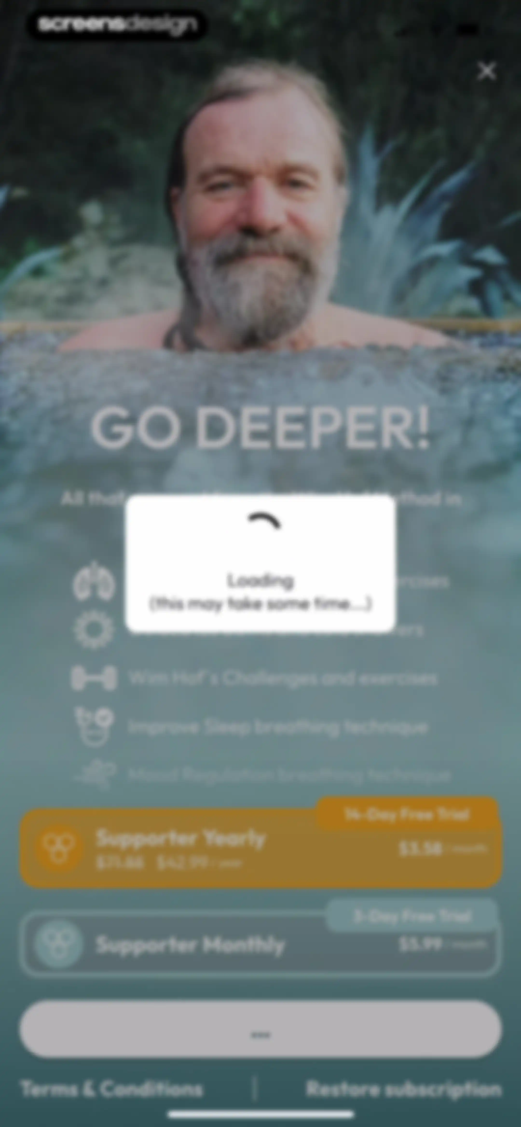 Wim Hof Method: Breathwork screen 73
