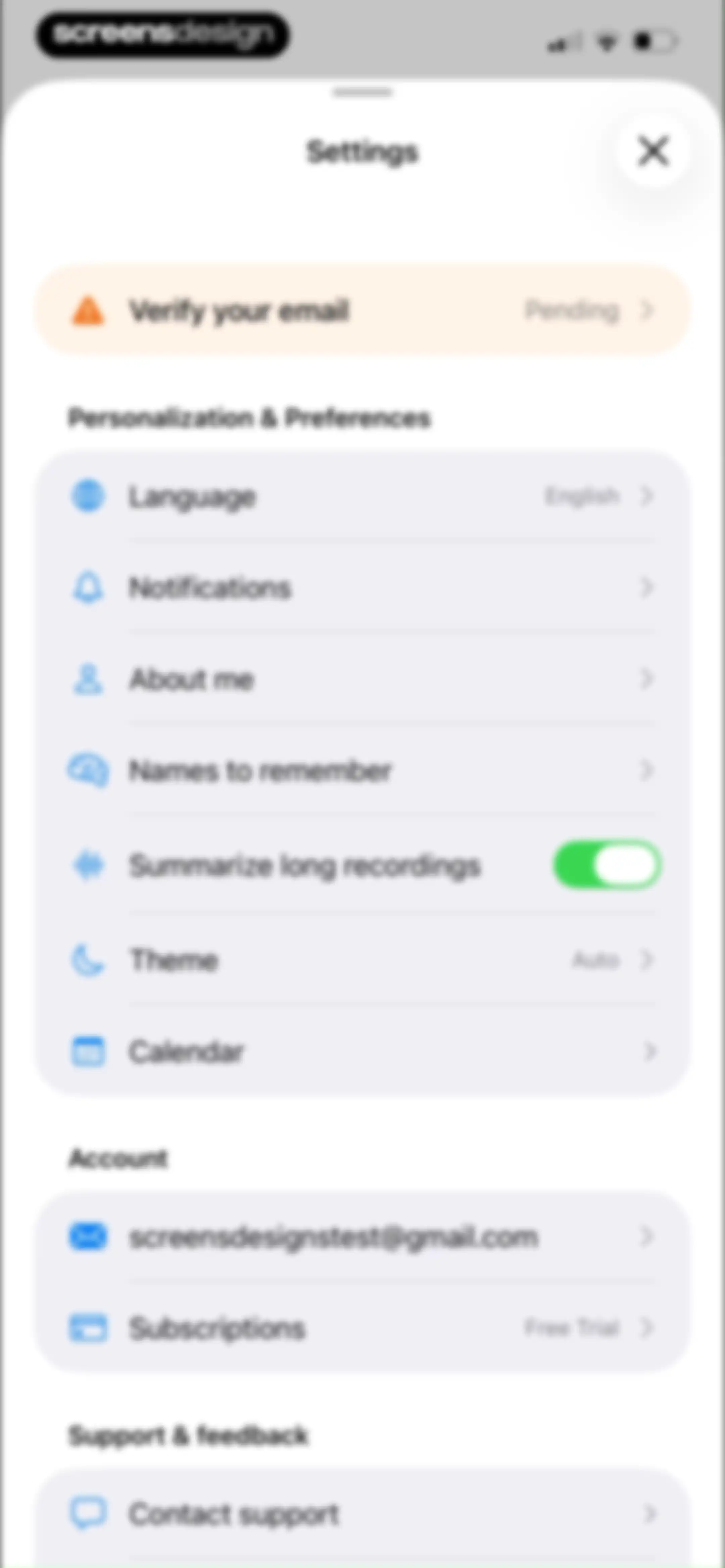 Voicenotes AI Notes & Meetings screen 60