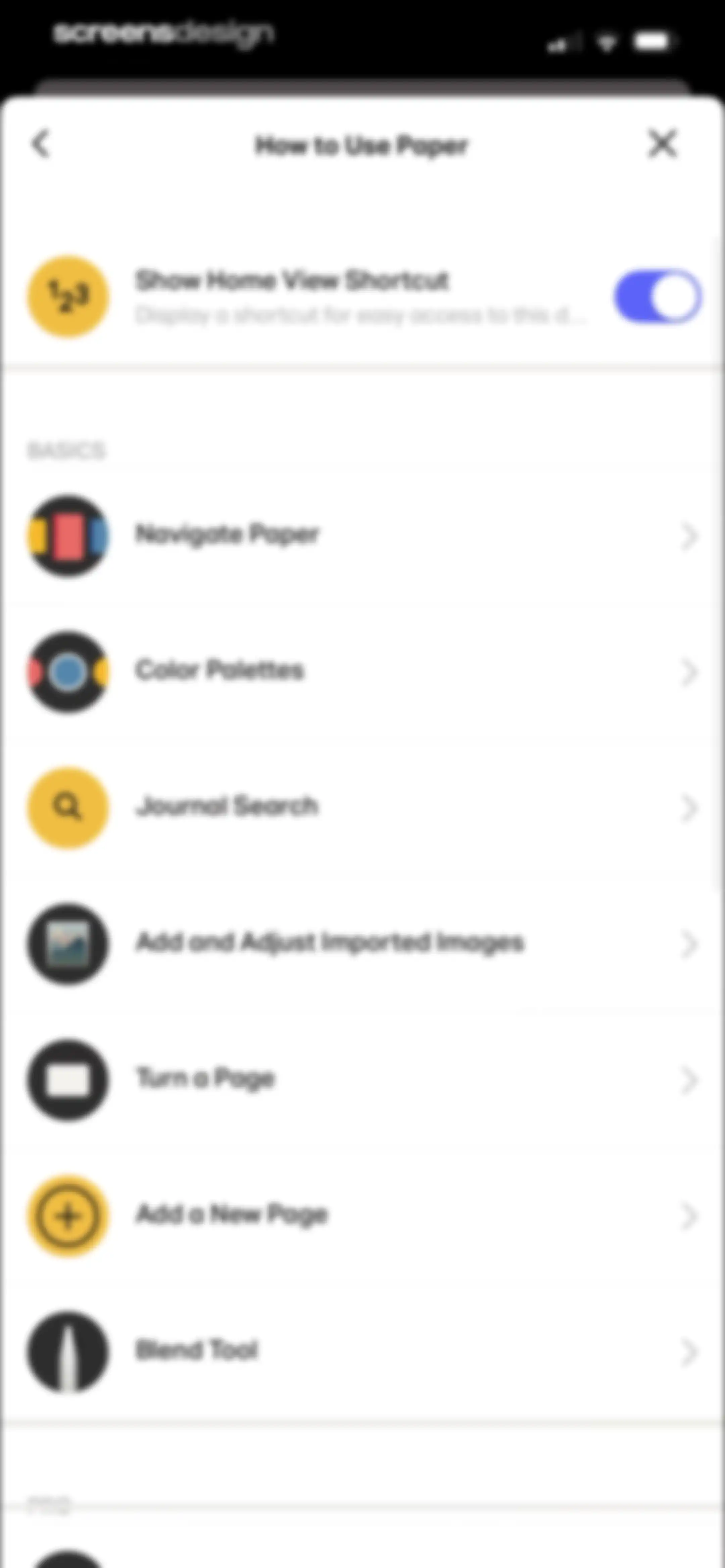 Paper: Sketch, Draw & Create screen 121
