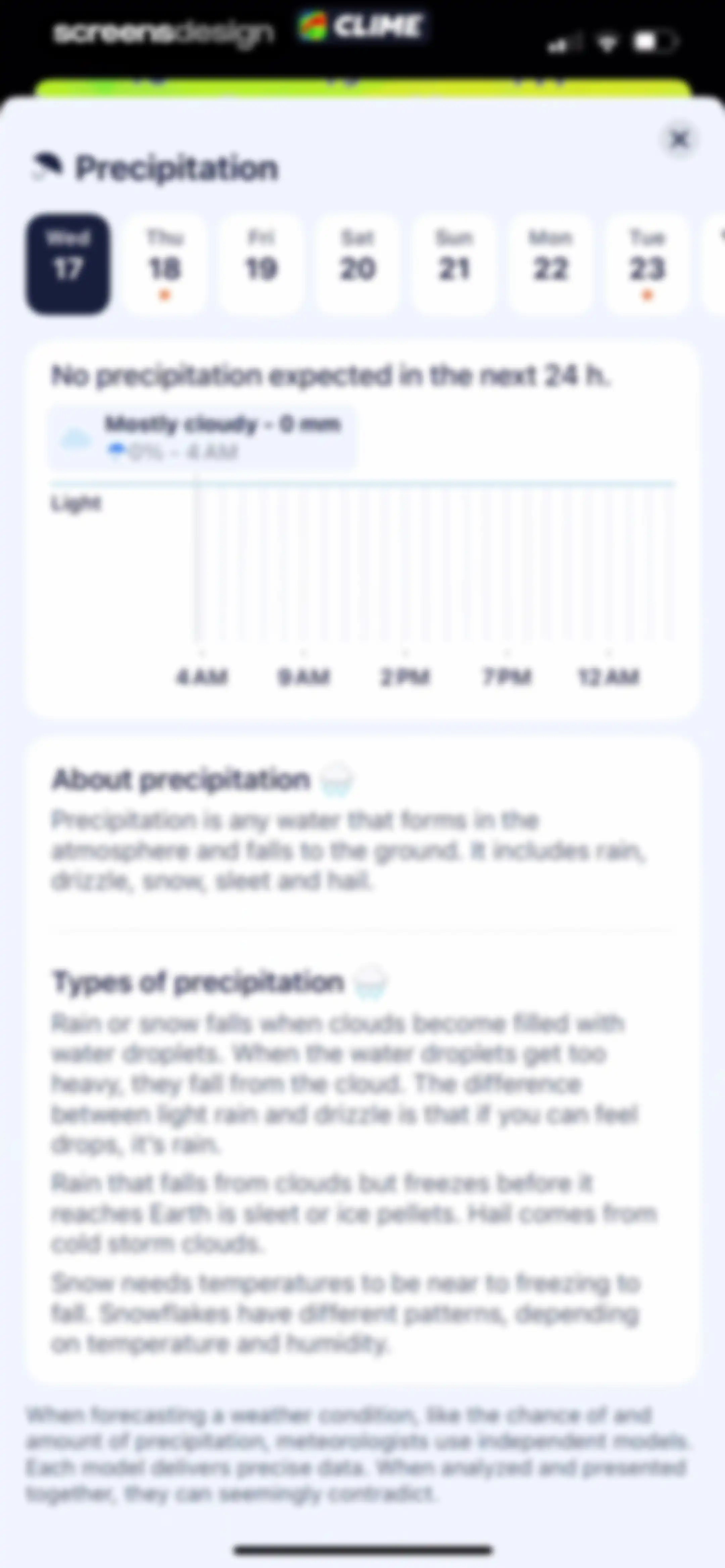 Clime: NOAA Weather Radar Live screen 48