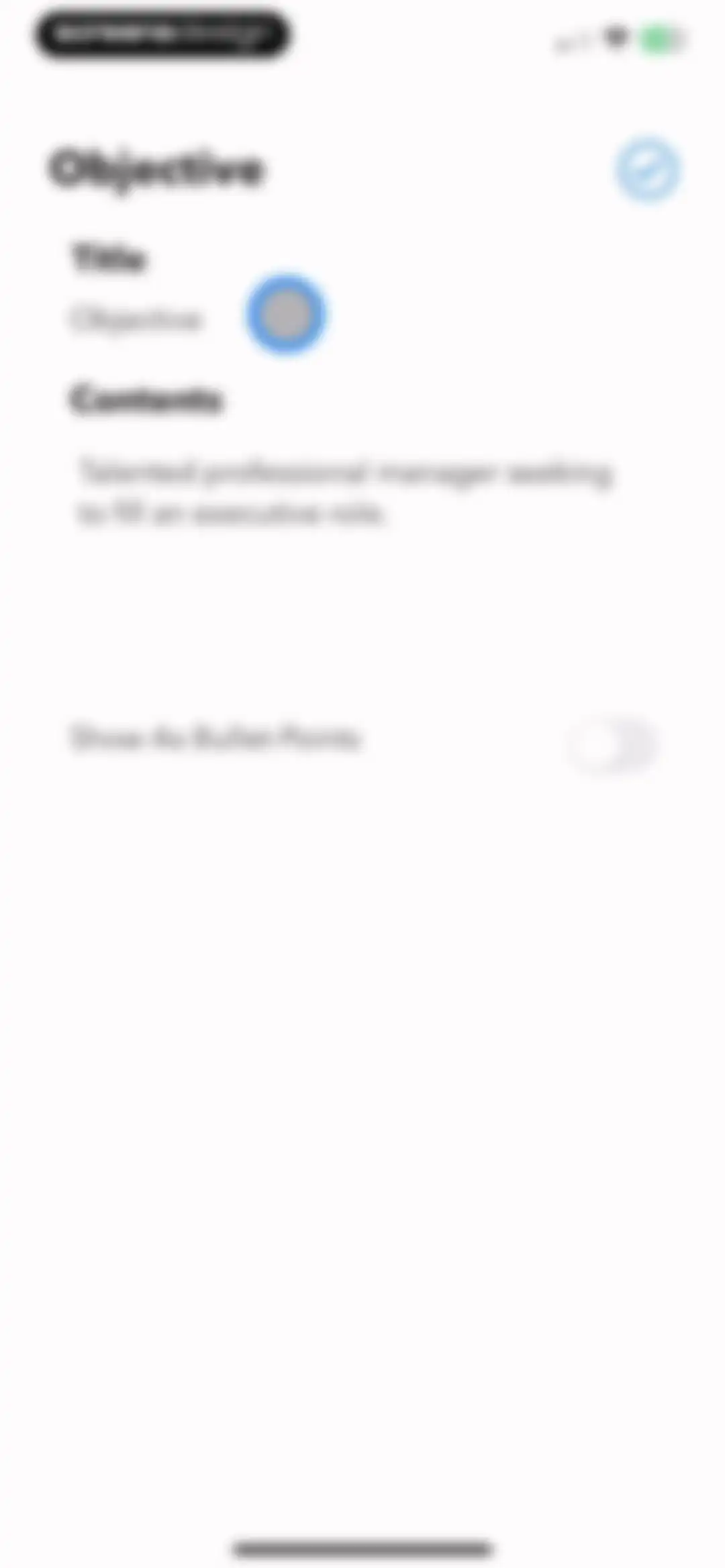 Resume Builder⁺ screen 10