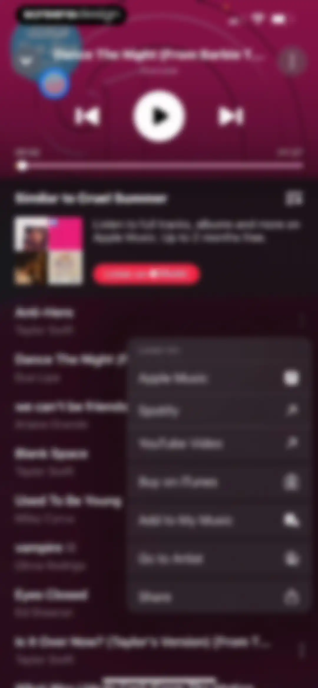Shazam: Find Music & Concerts screen 67
