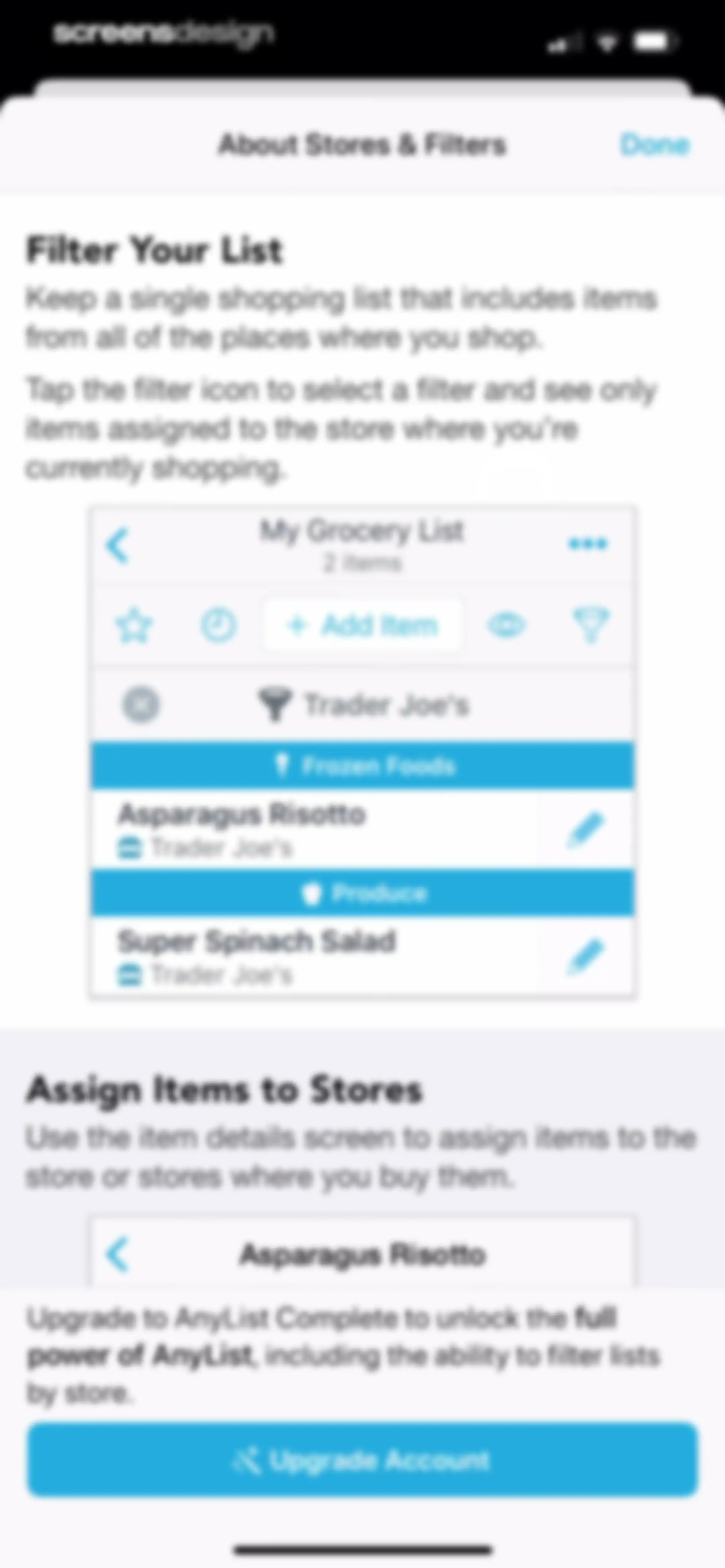 AnyList: Grocery Shopping List screen 51