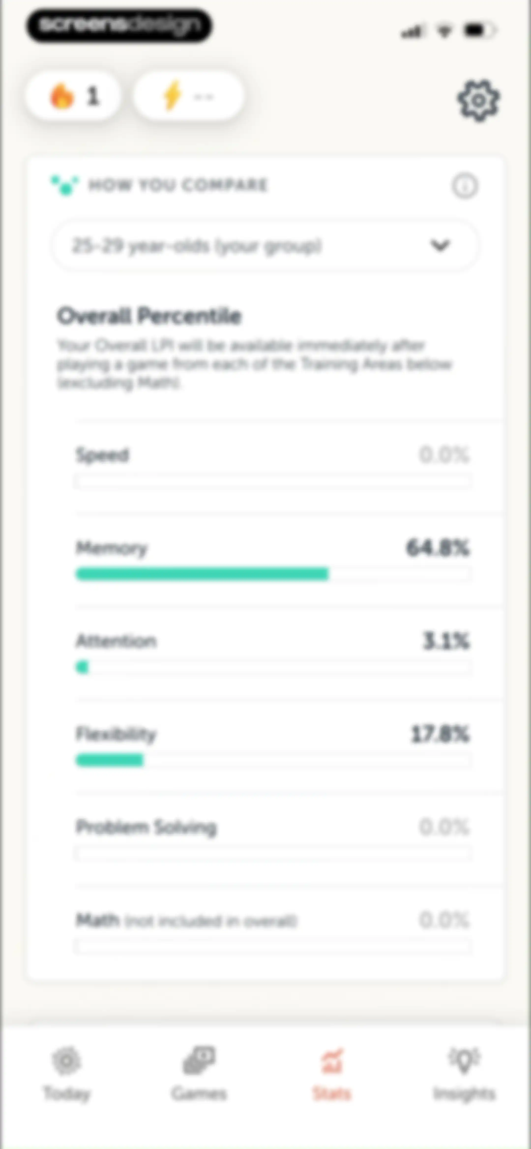 Lumosity: Brain Training Games screen 97