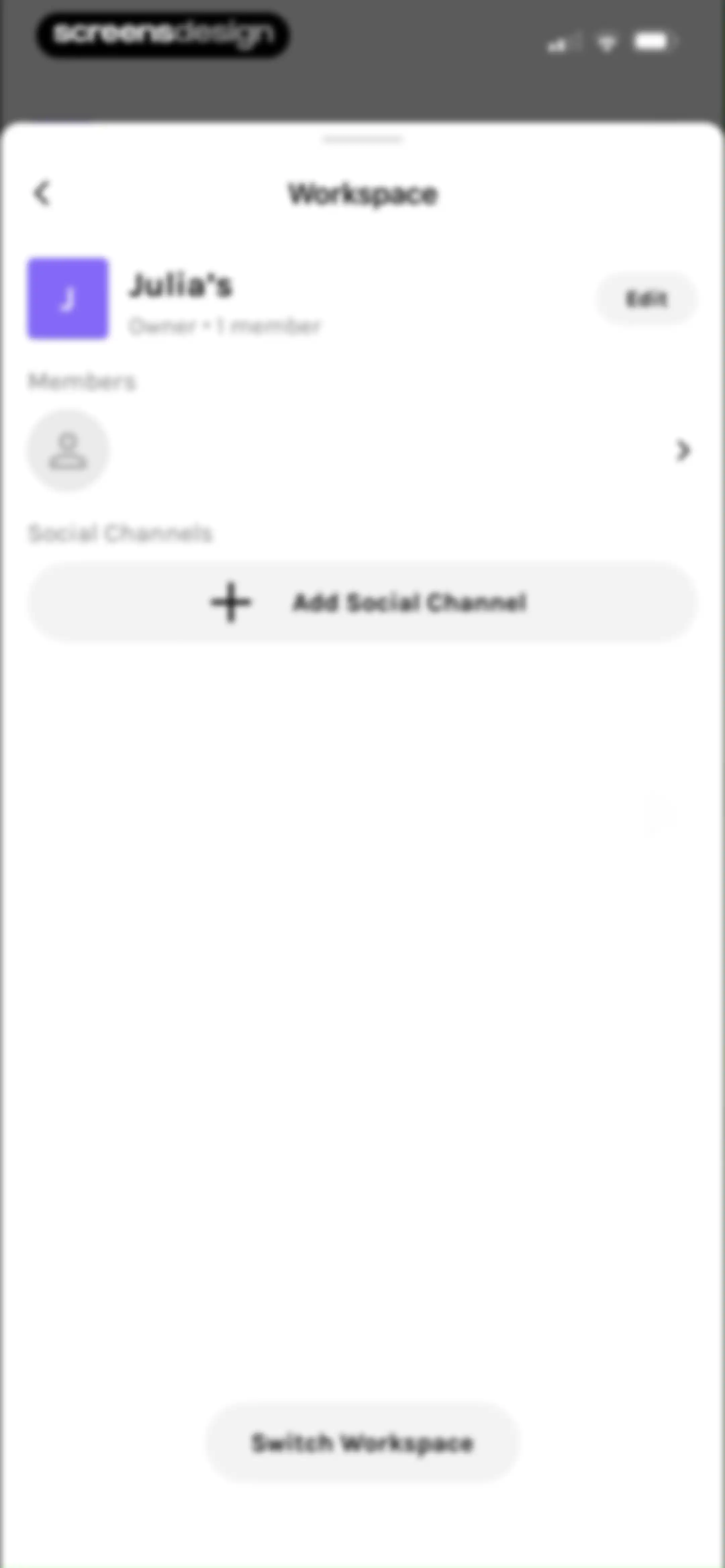 UNUM — Layout & Feed Preview screen 134