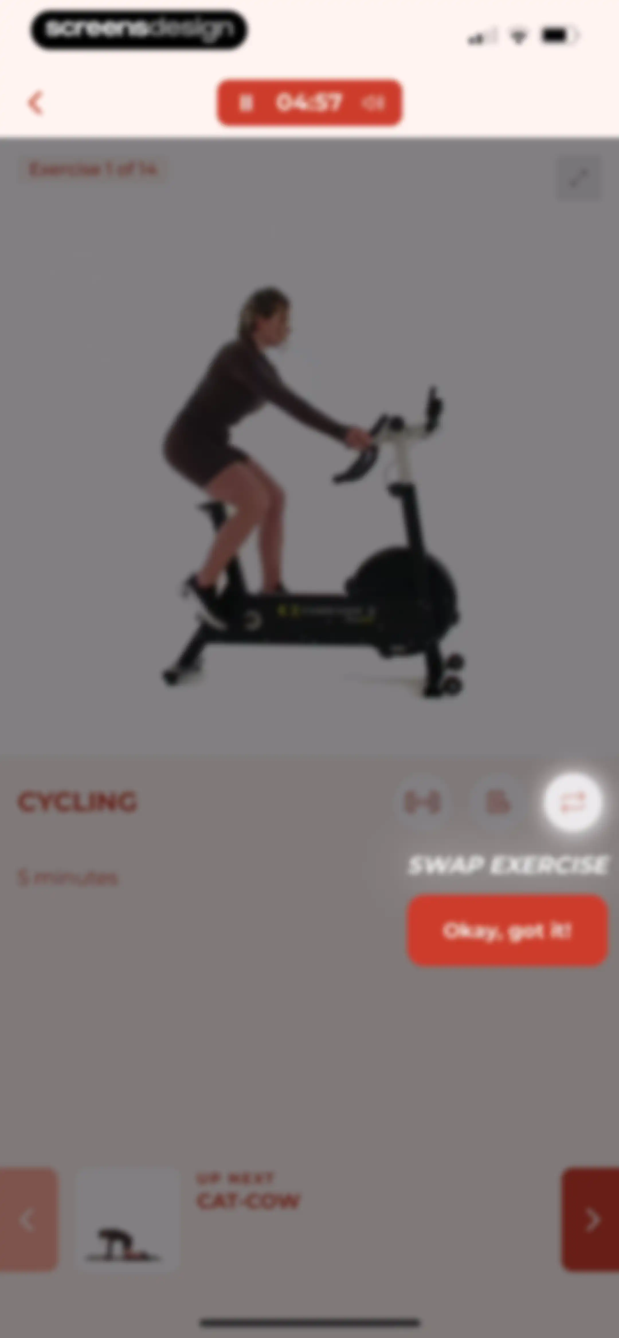 WeGLOW: Home Workout for Women screen 78