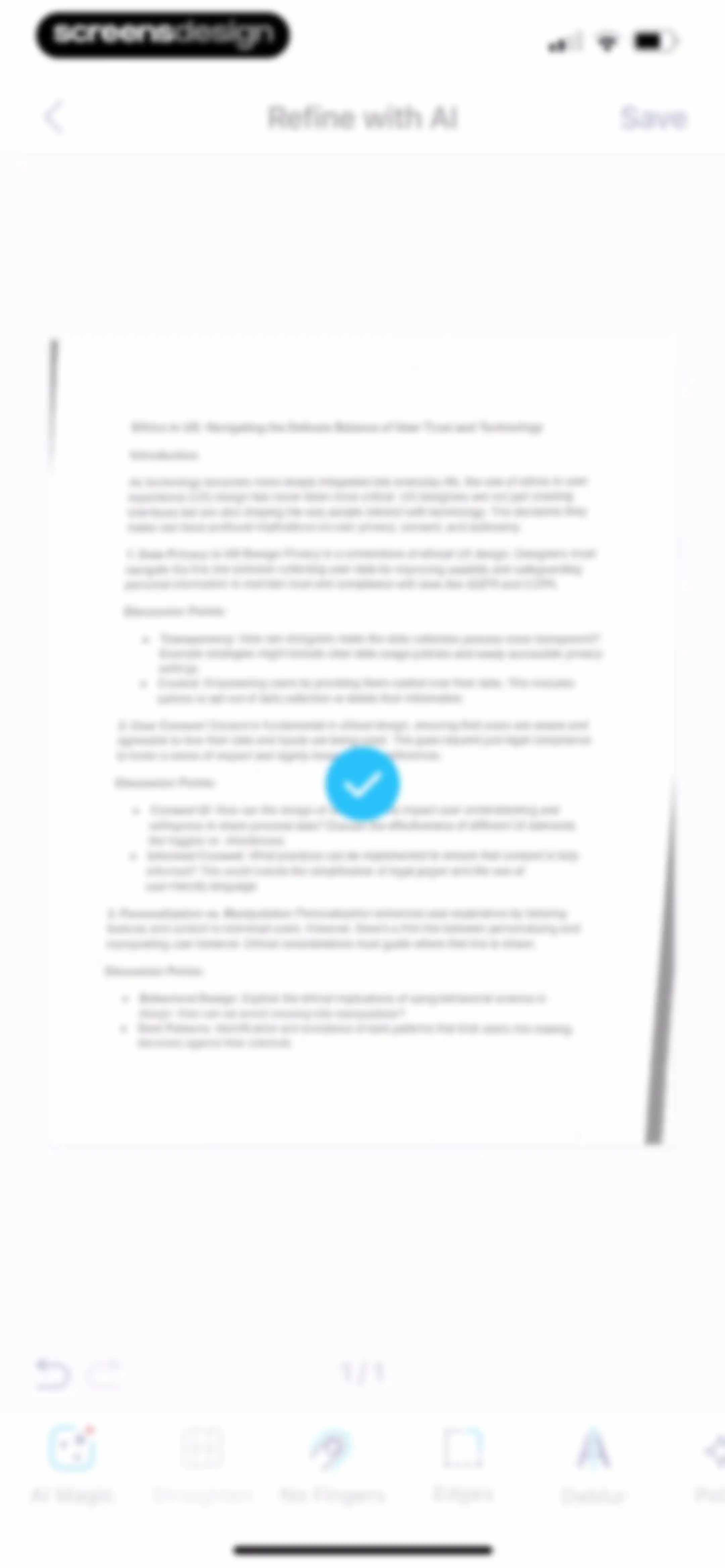 iScanner: PDF Document Scanner screen 35