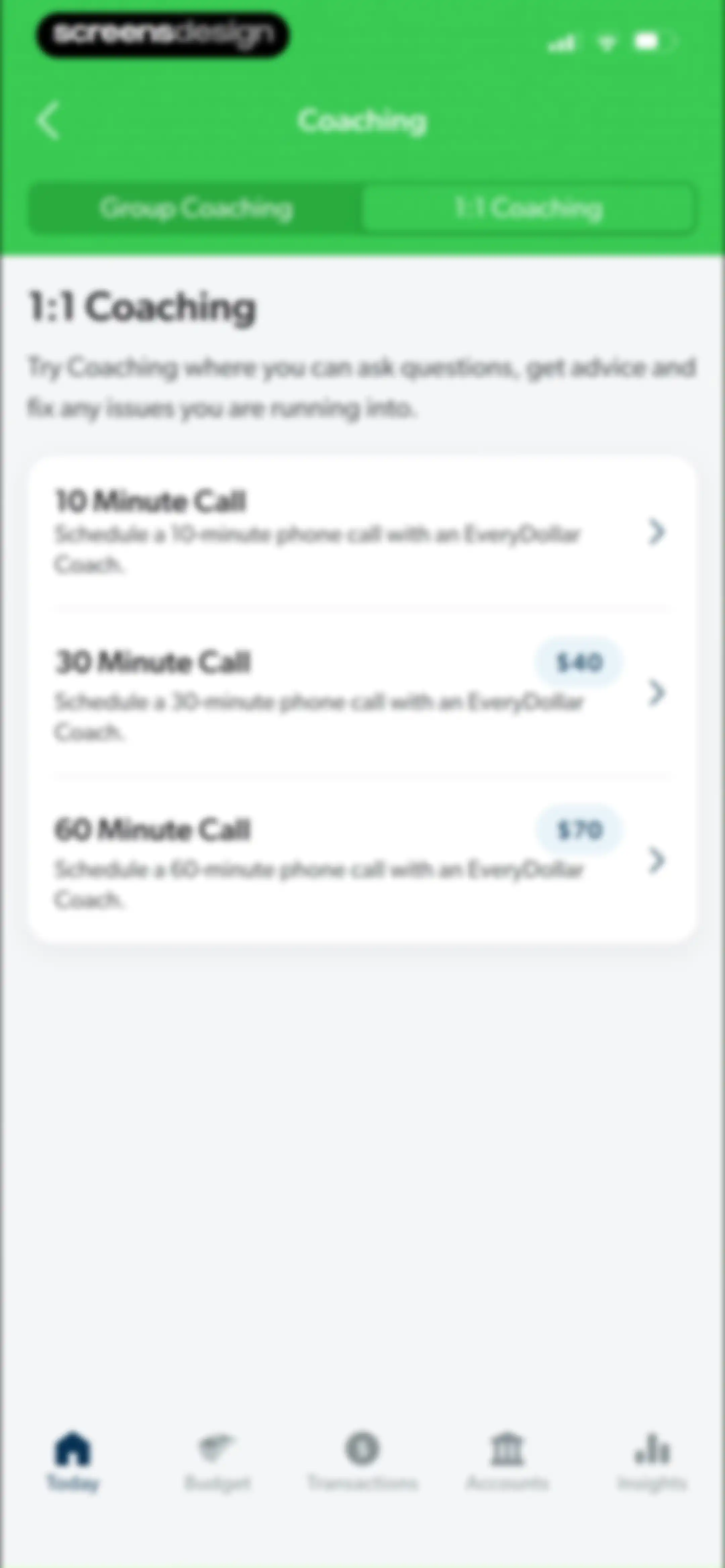 EveryDollar: Budget Management screen 103