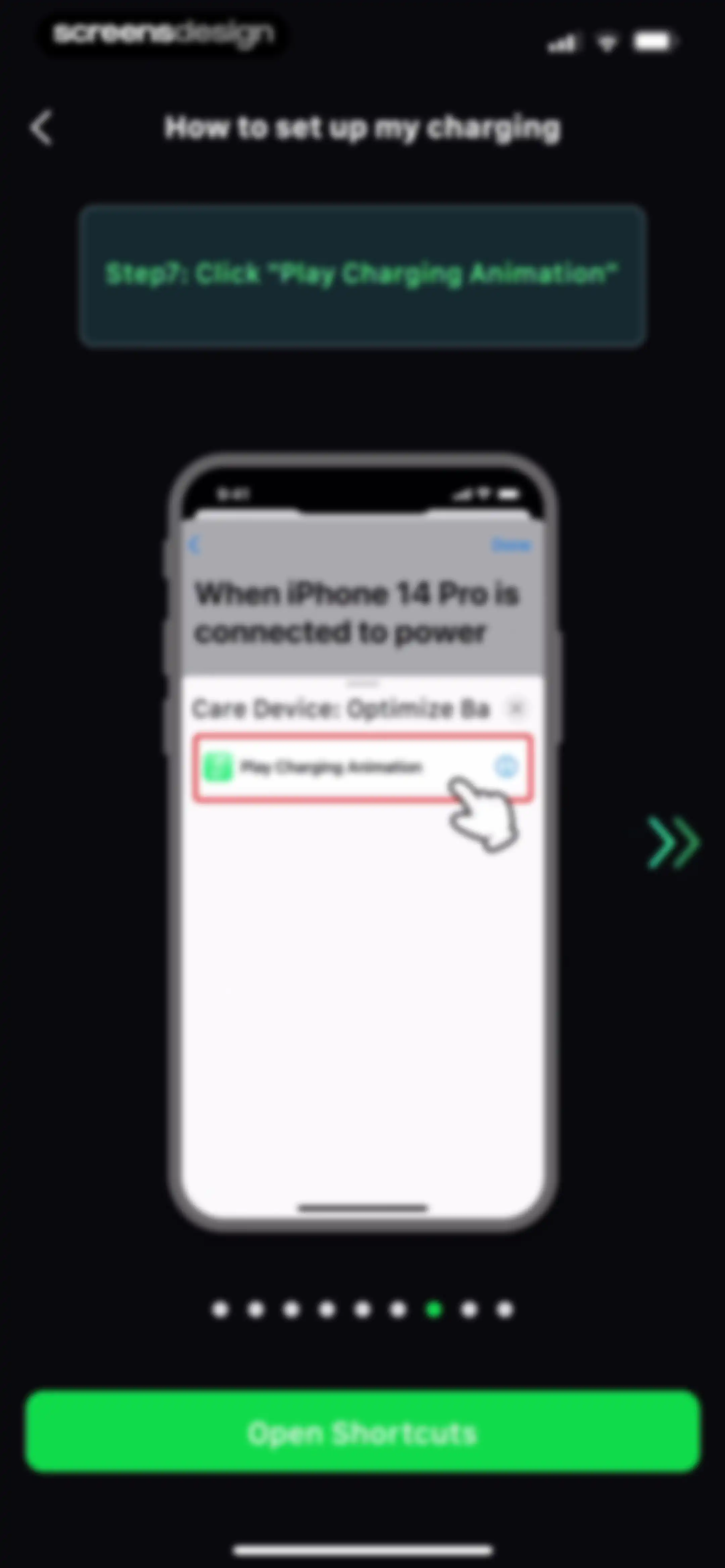 Device Care: Storage & Battery screen 96