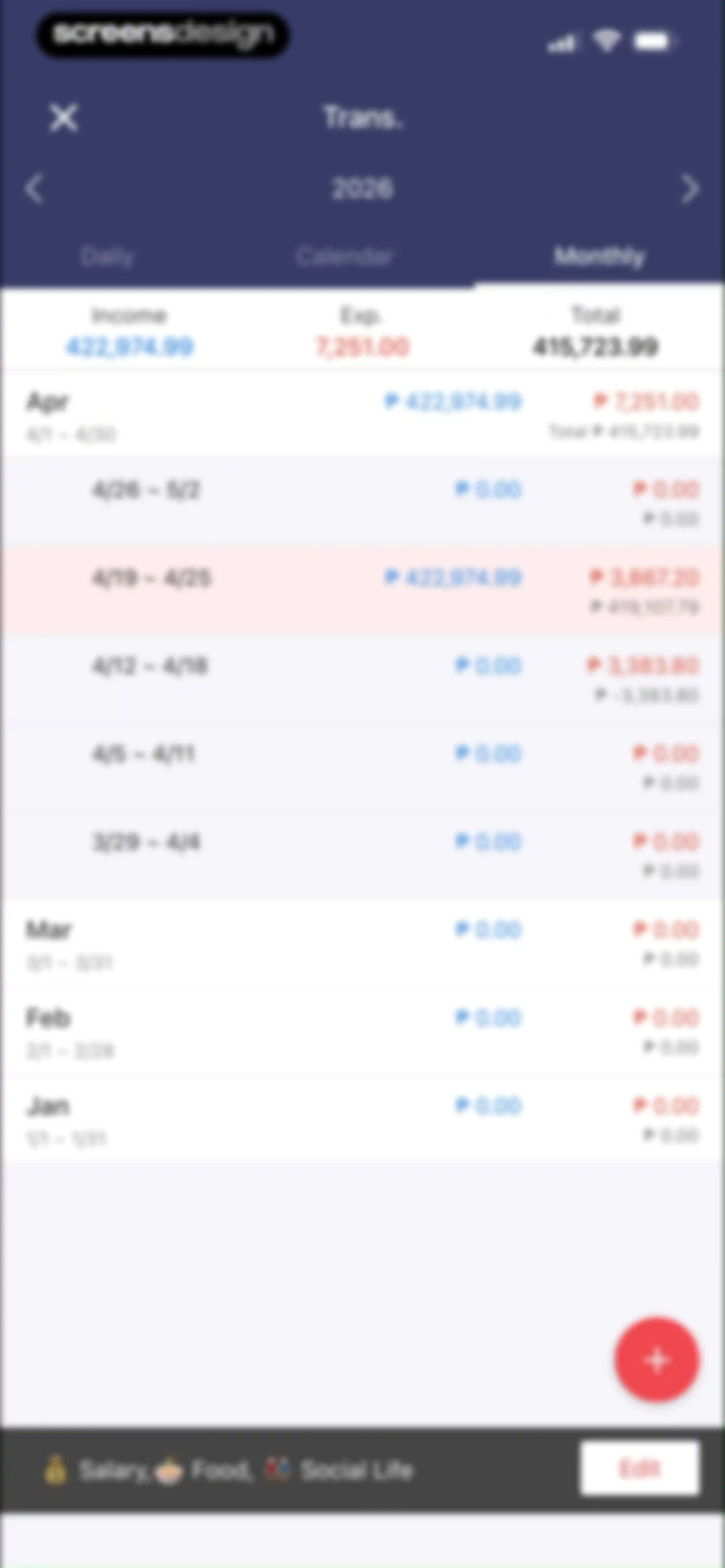 Money Manager Expense & Budget screen 40