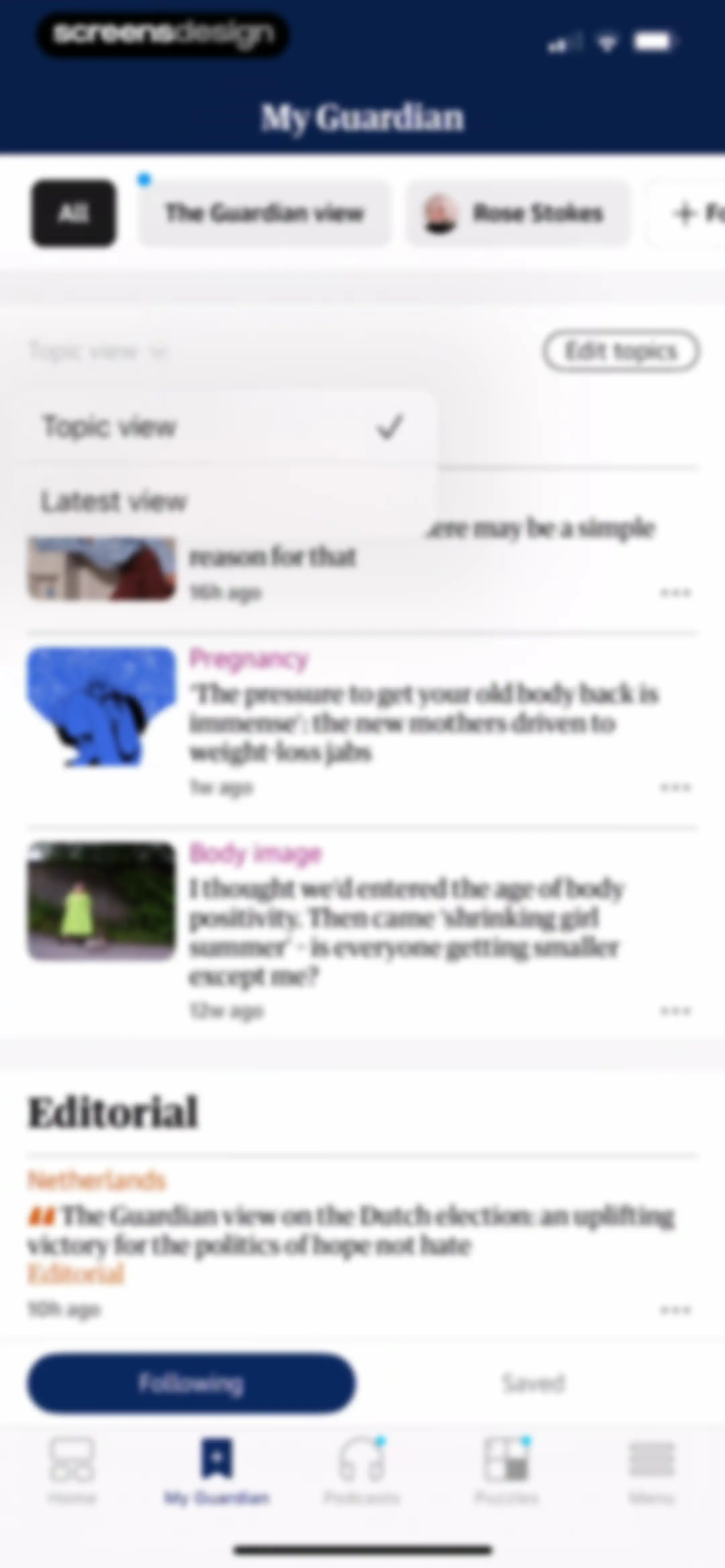 The Guardian - US & World News screen 59