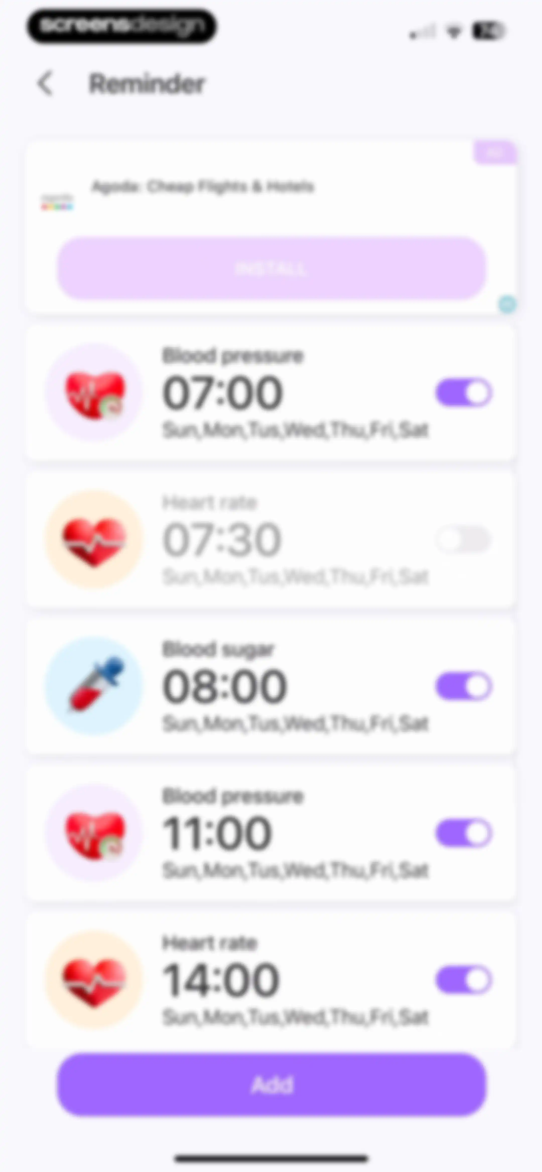 Blood Pressure: Healthy Life screen 59