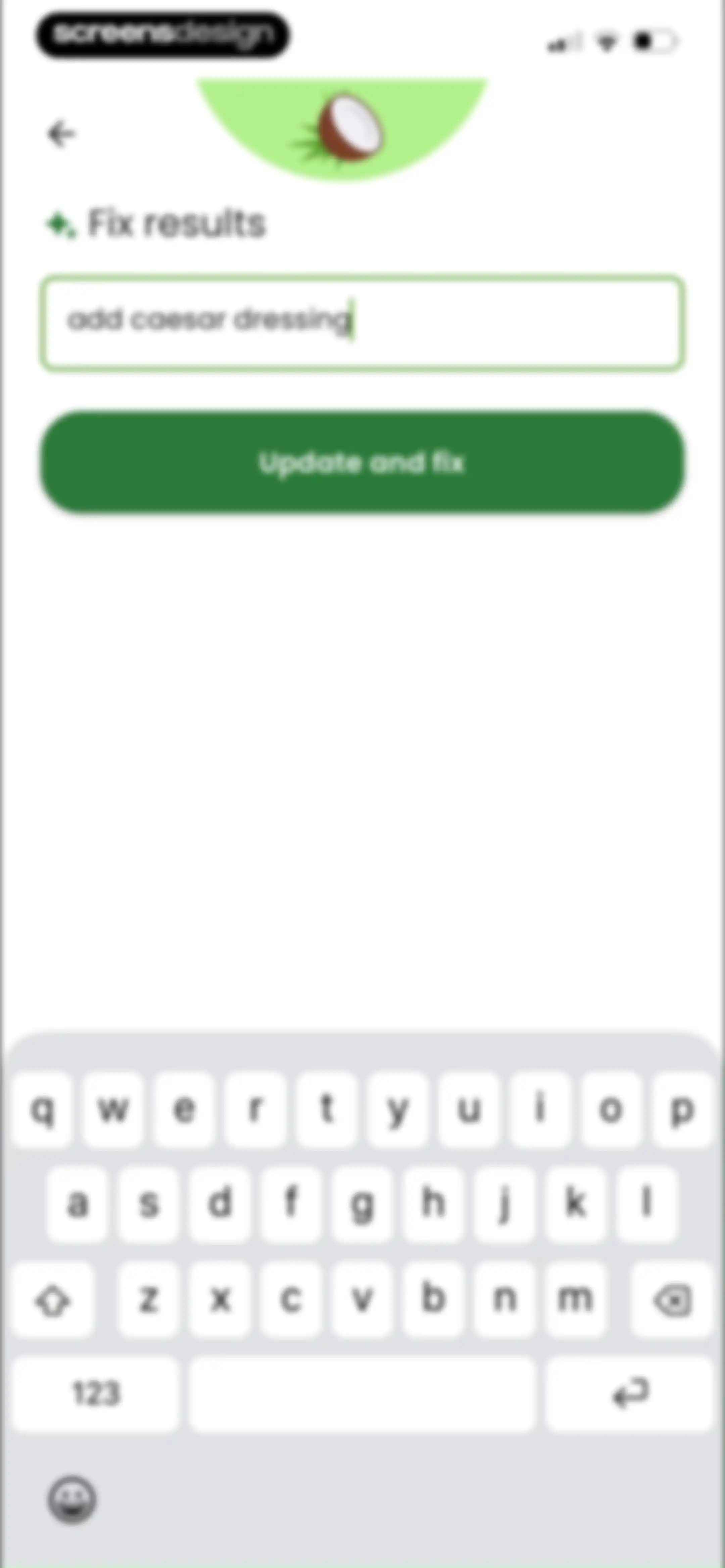 Diabetes food tracker - Gococo screen 76