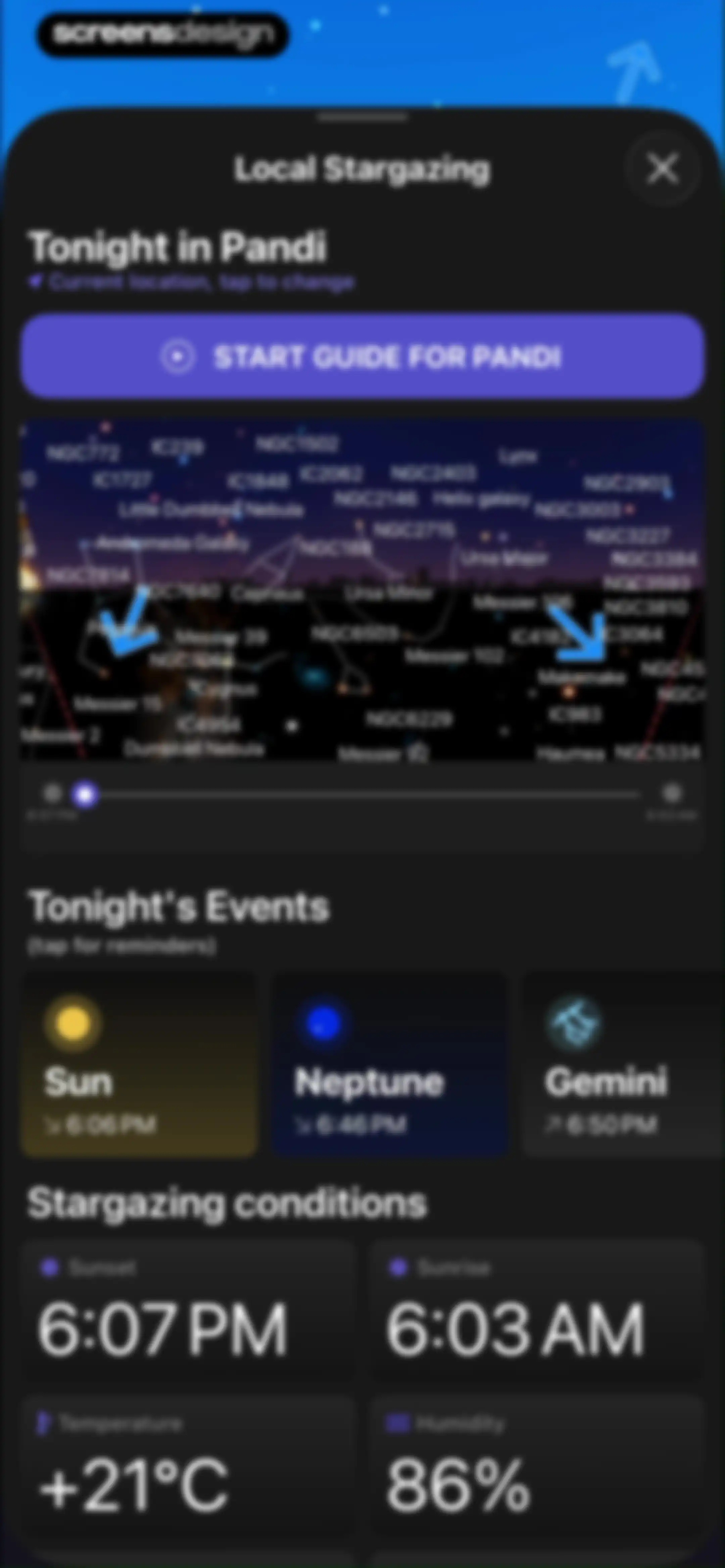 Night Sky screen 71