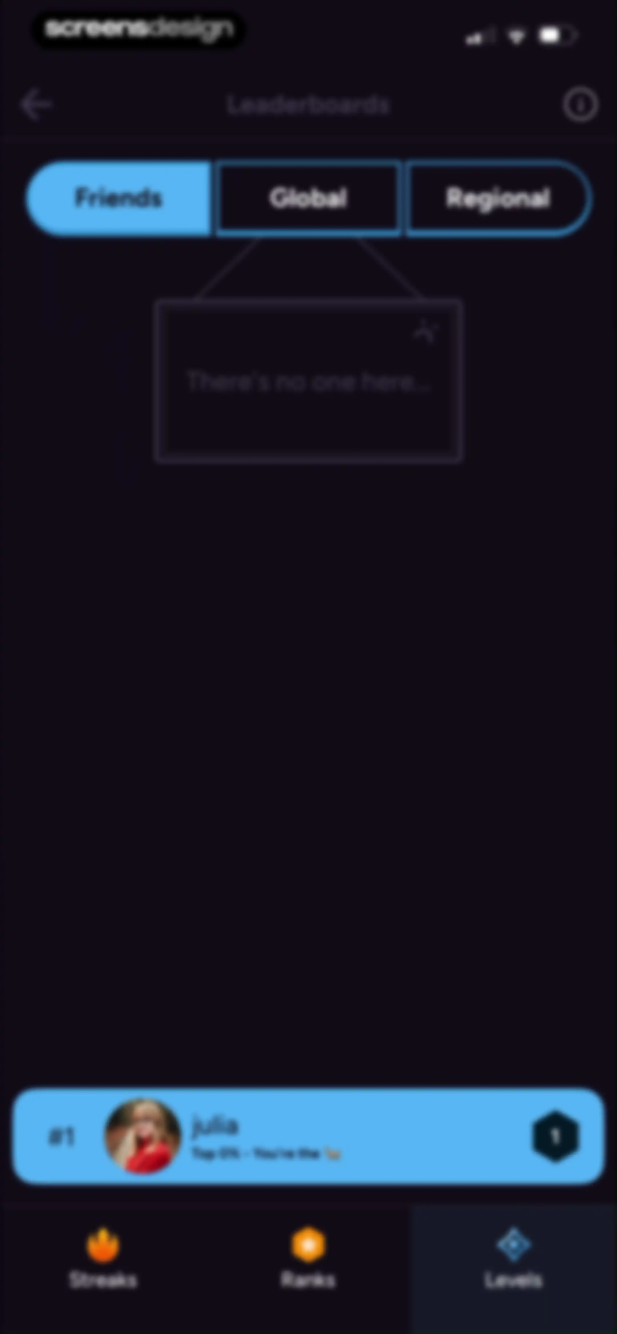 Liftoff - Ranked Gym Workouts screen 232