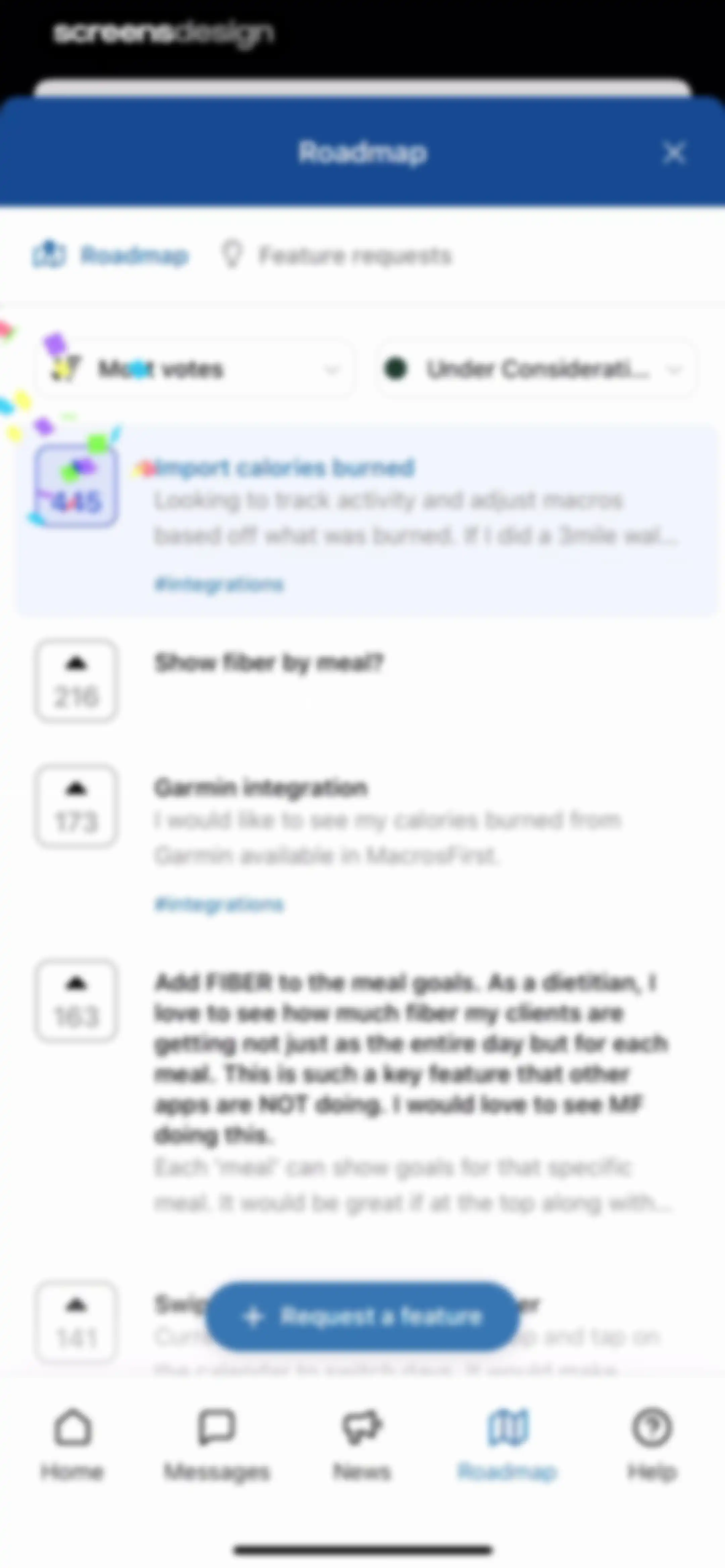 MacrosFirst - Macro Tracker screen 148