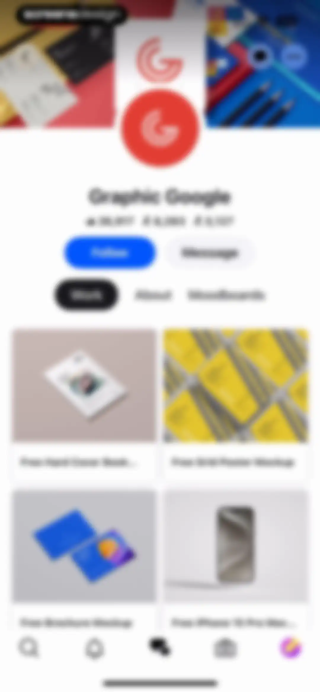 Behance – Creative Portfolios screen 68