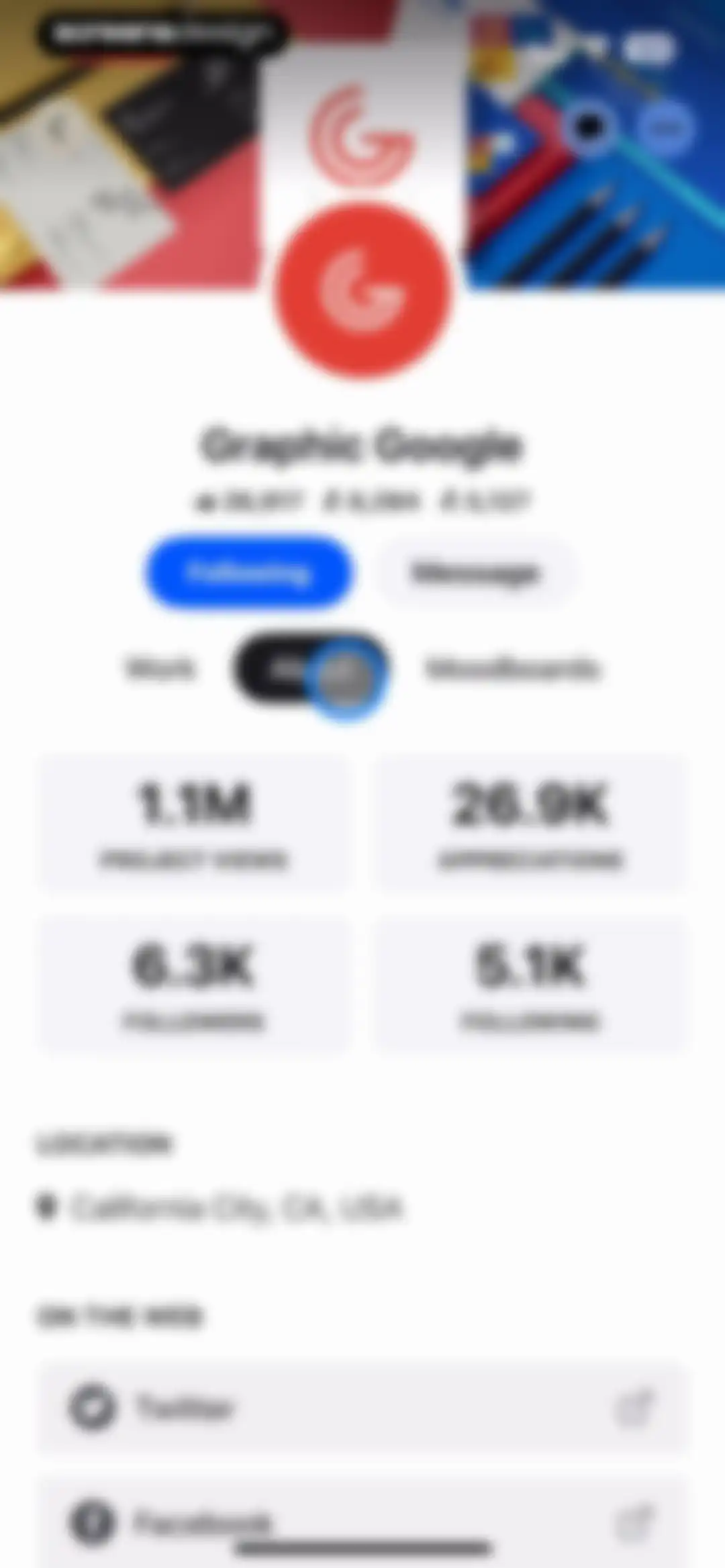 Behance – Creative Portfolios screen 33
