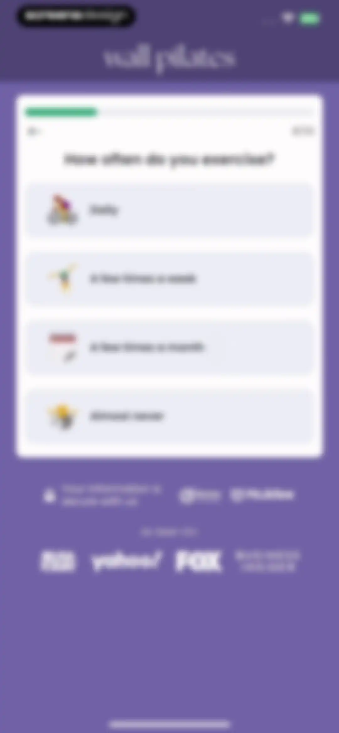 Wall Pilates: Fit Weight Loss screen 11