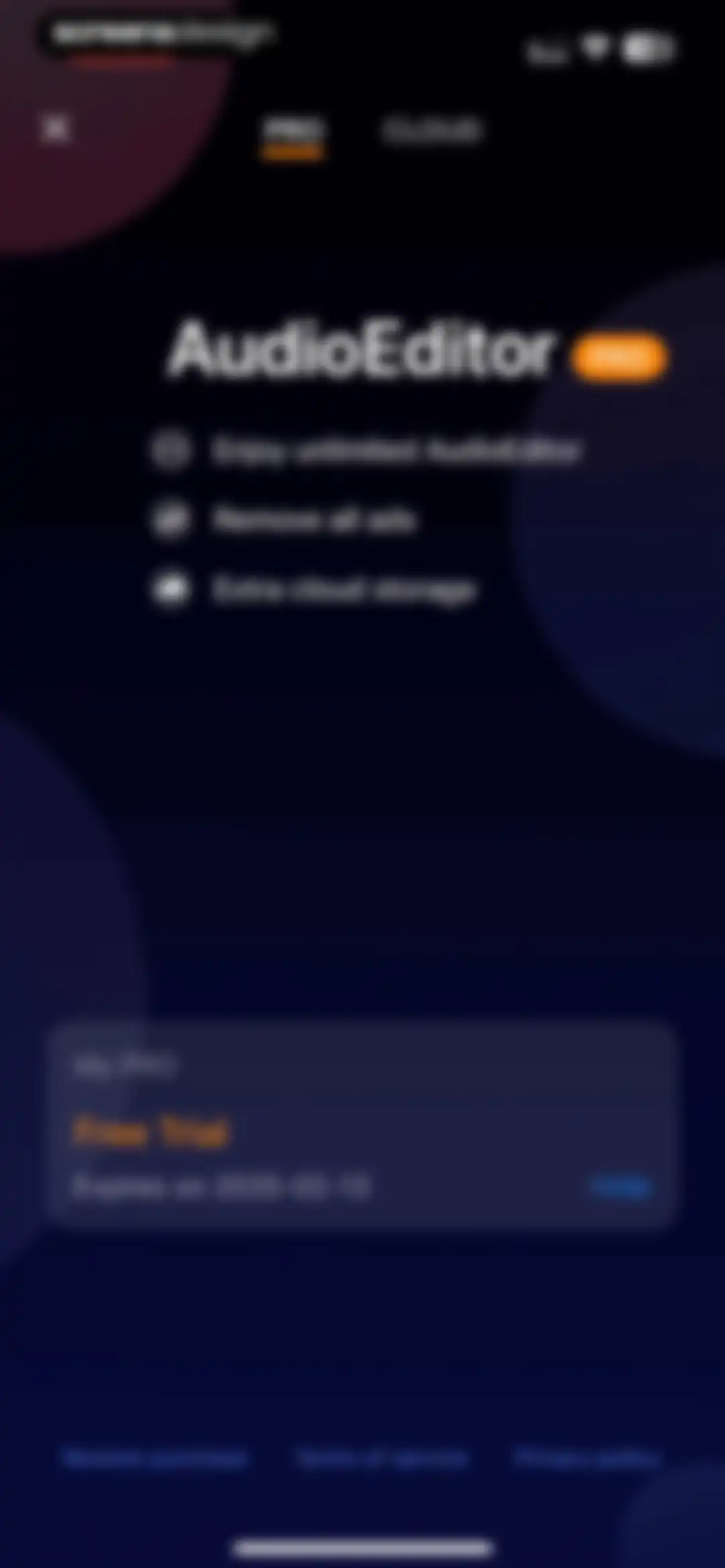 Audio Editor - Music editor screen 81