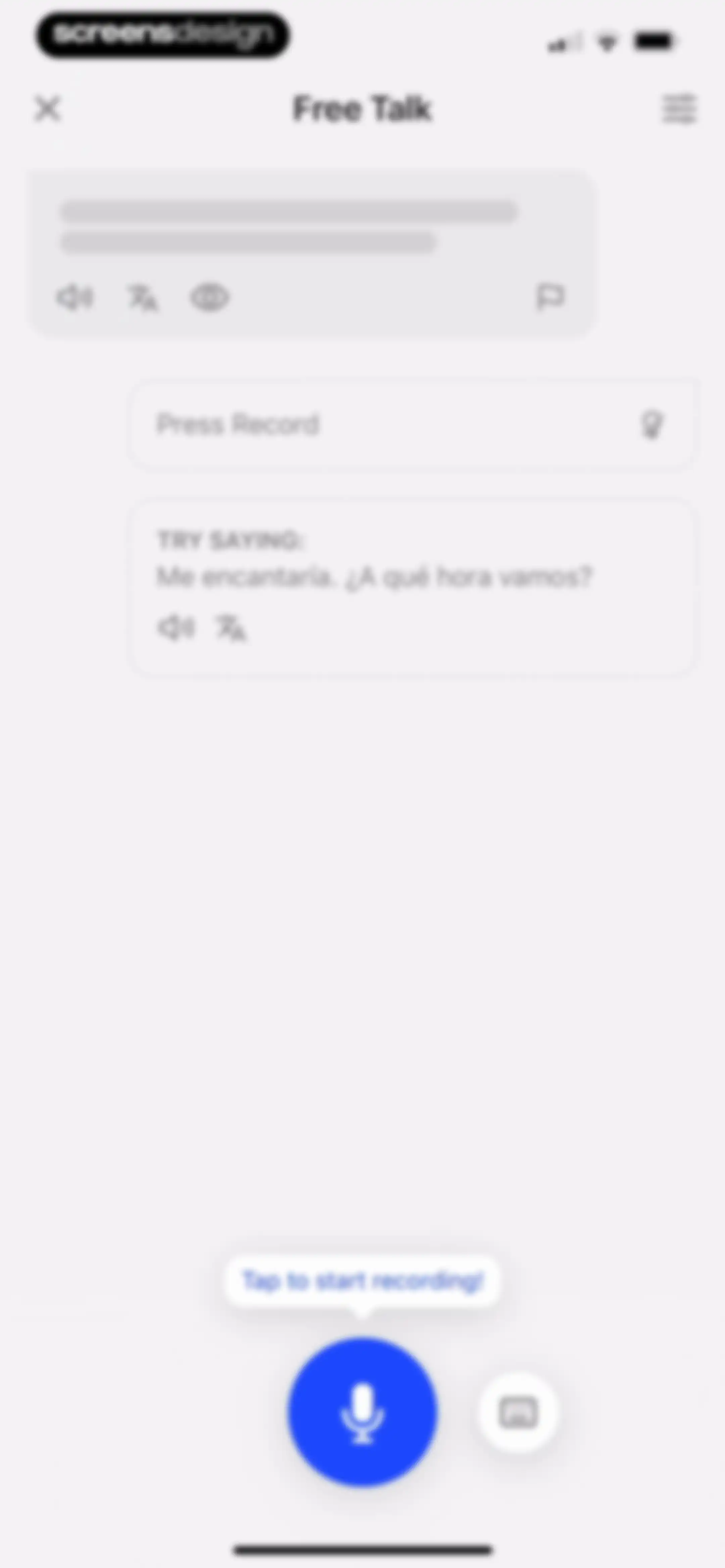 Speak: Language Learning screen 137