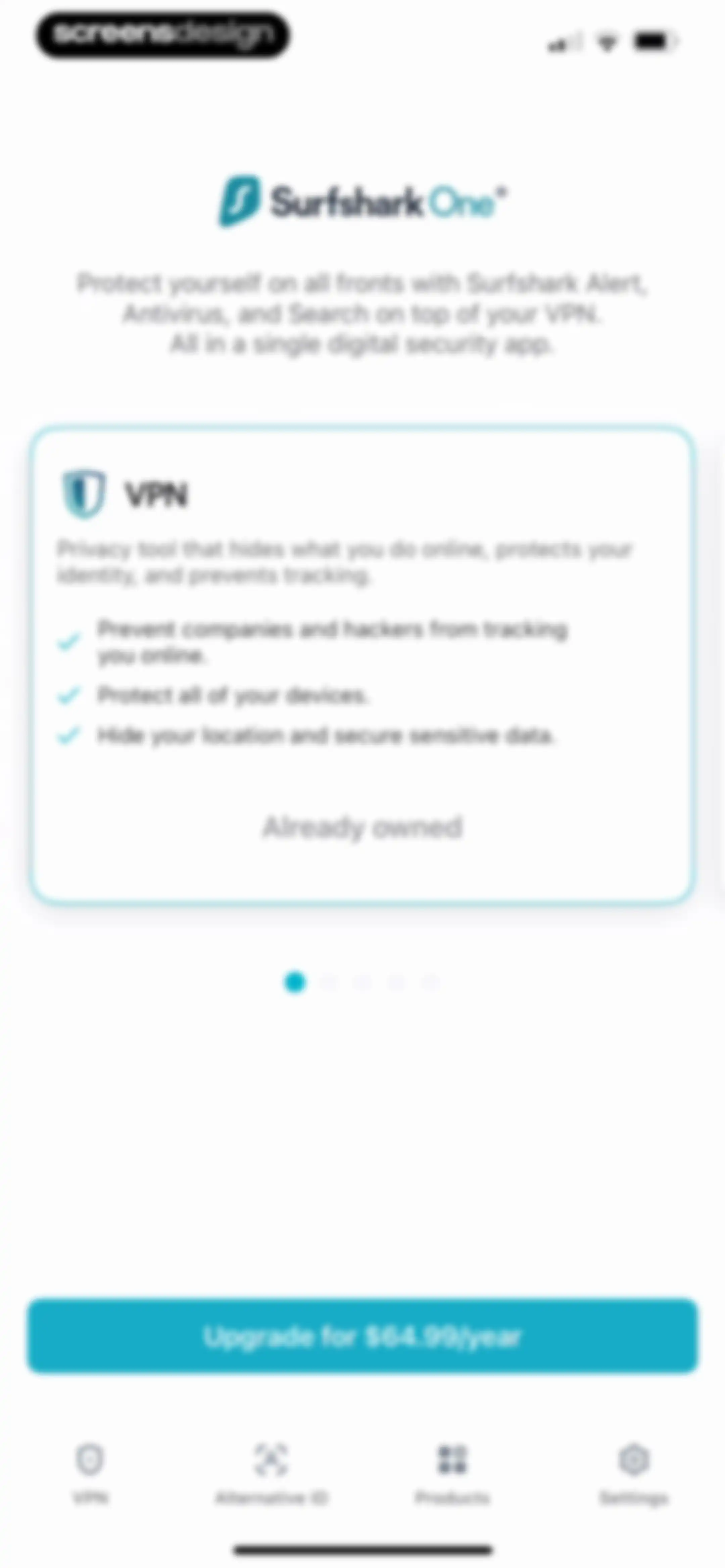 Surfshark VPN: Fast VPN App screen 85