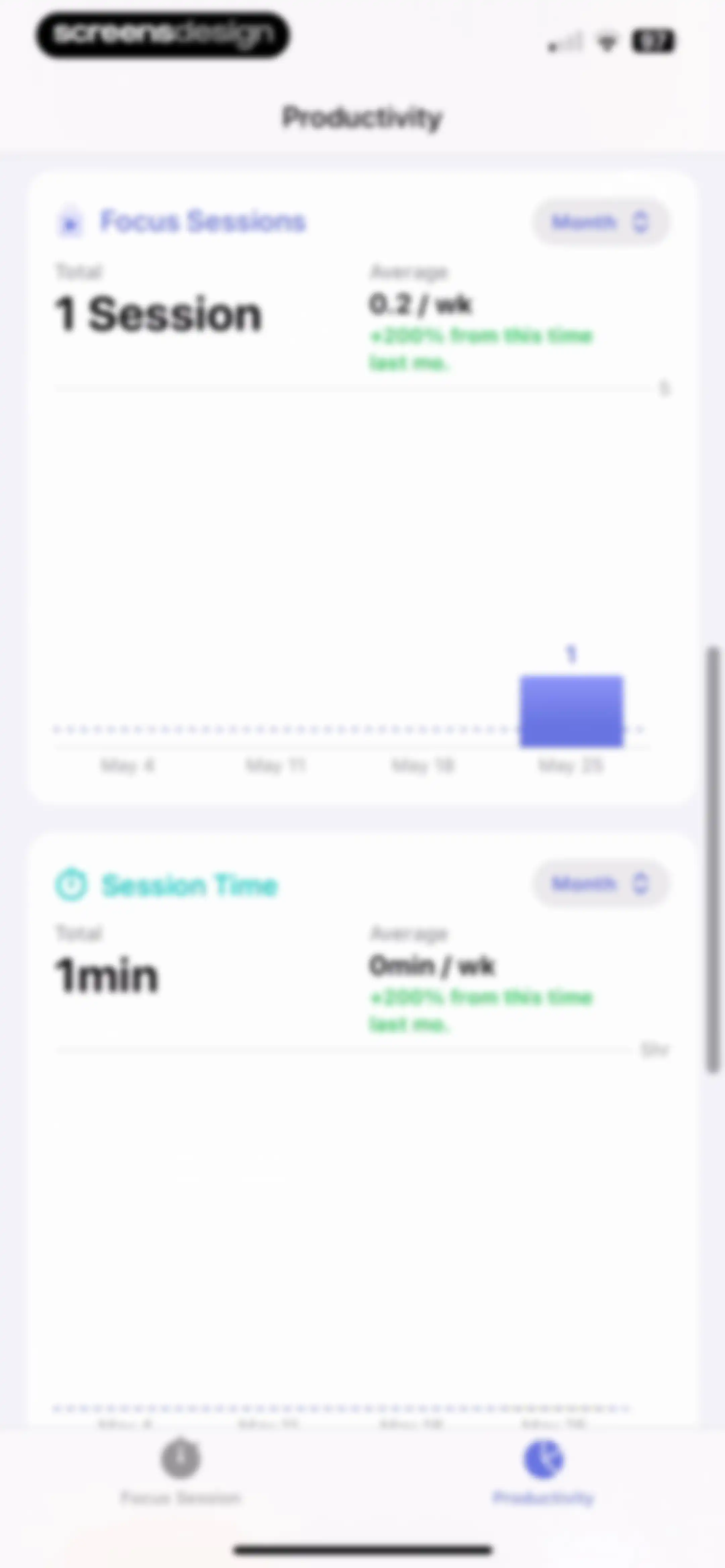 Focused Work - Pomodoro Timer screen 118