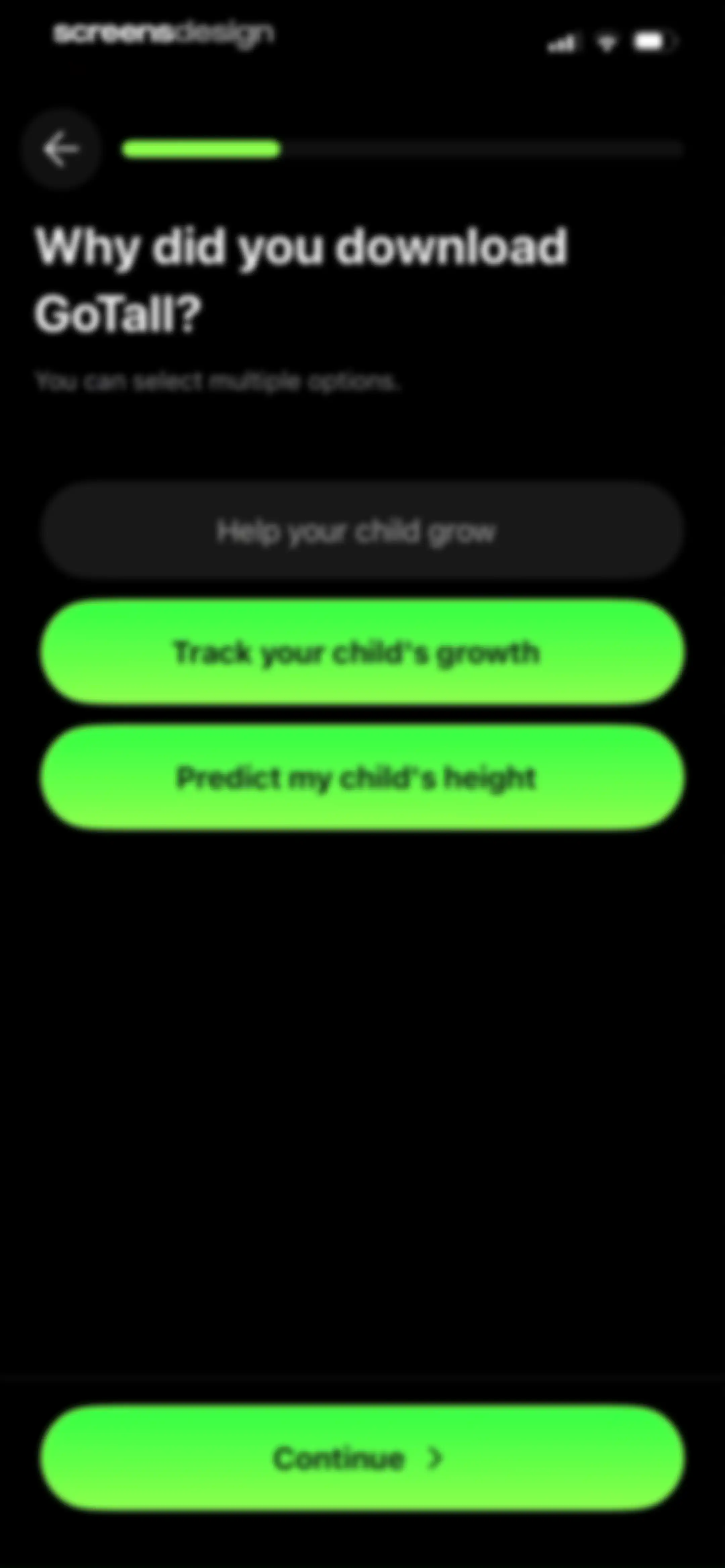 GoTall - Height Predictor screen 16