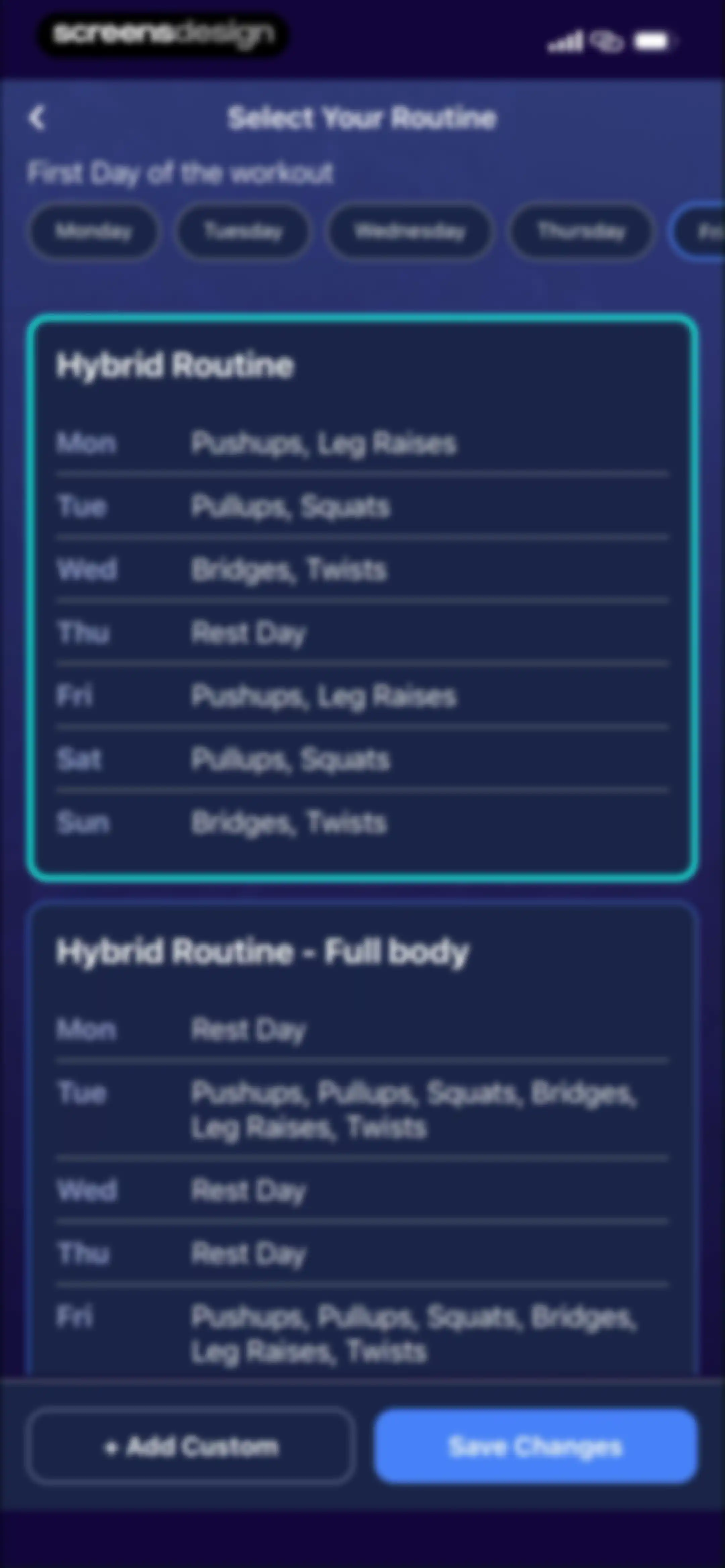 Hybrid Calisthenics screen 27