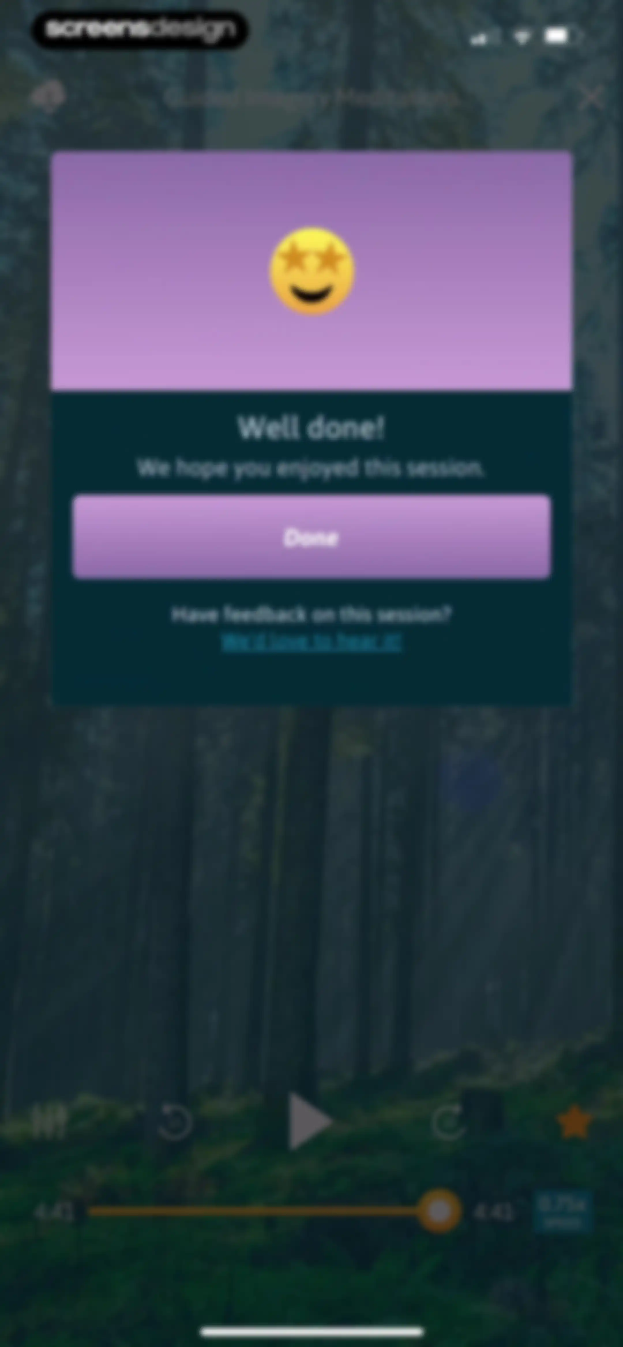 The Tapping Solution screen 33