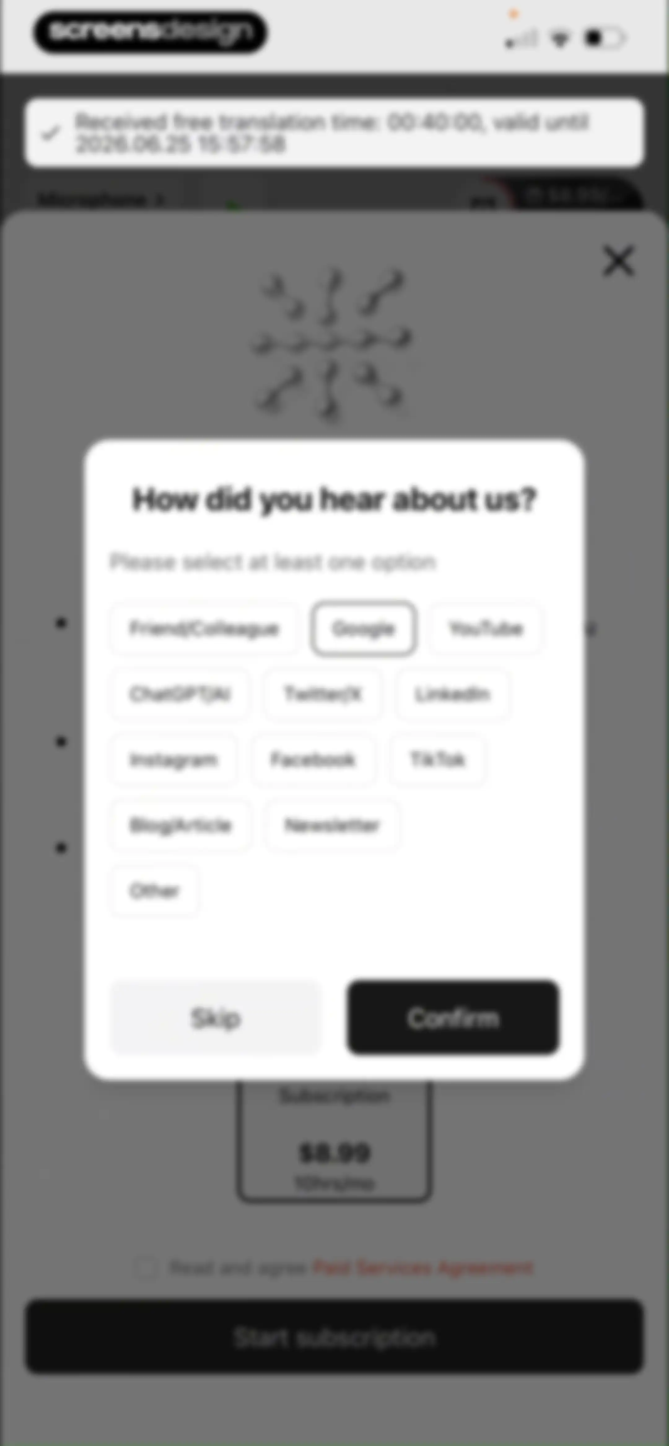 Transync AI - Translator screen 14