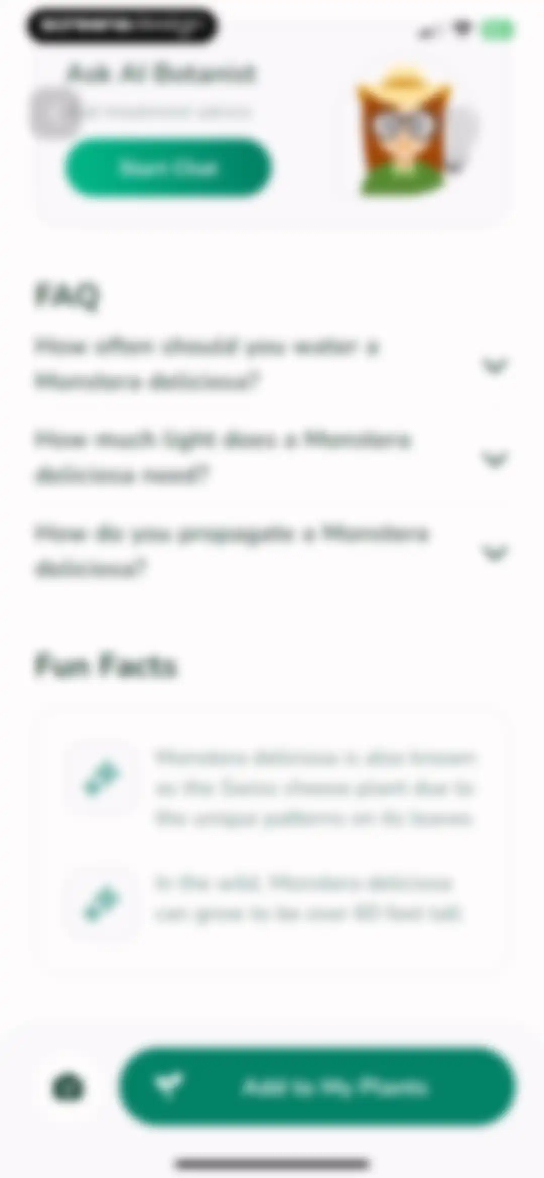 Plantify: AI Plant Identifier screen 16