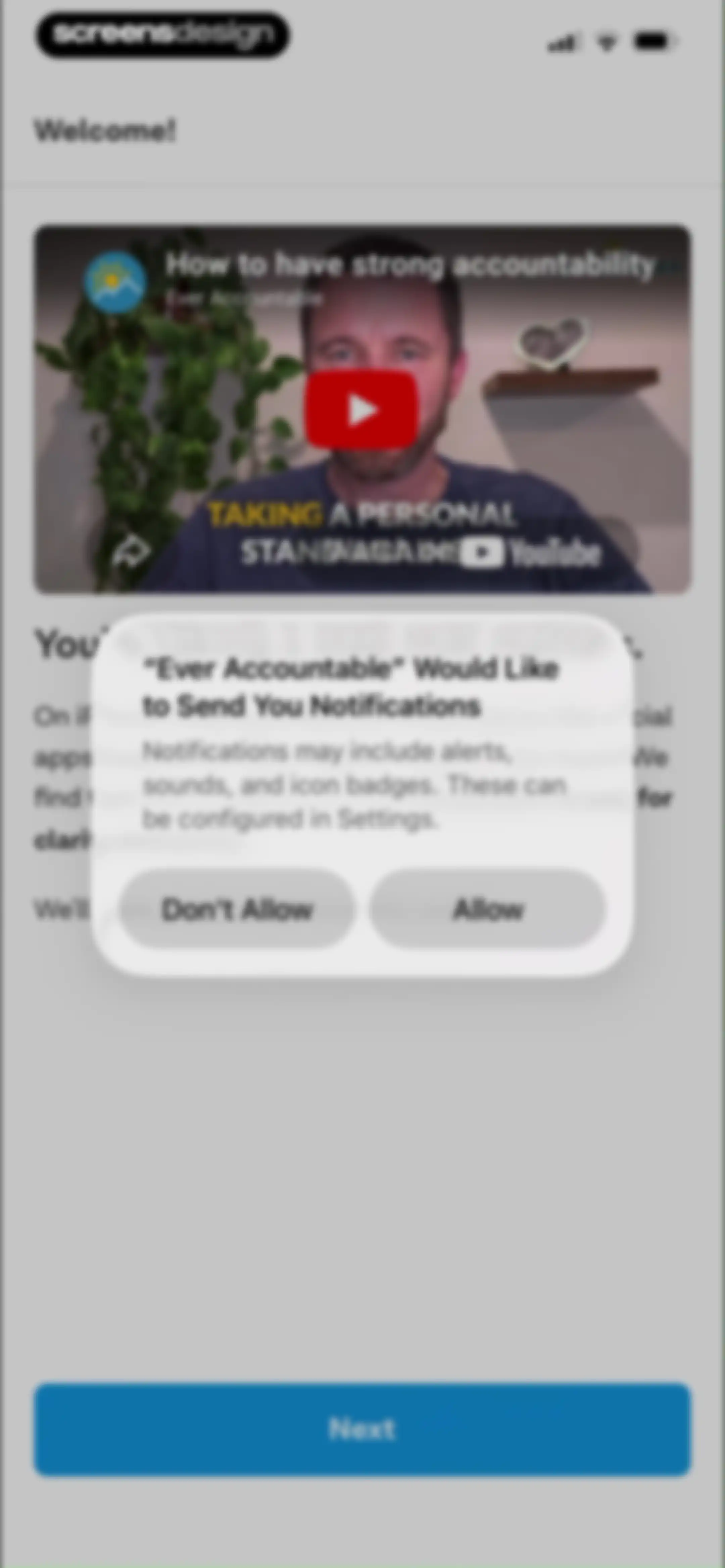 Ever Accountable - Full Safety screen 20