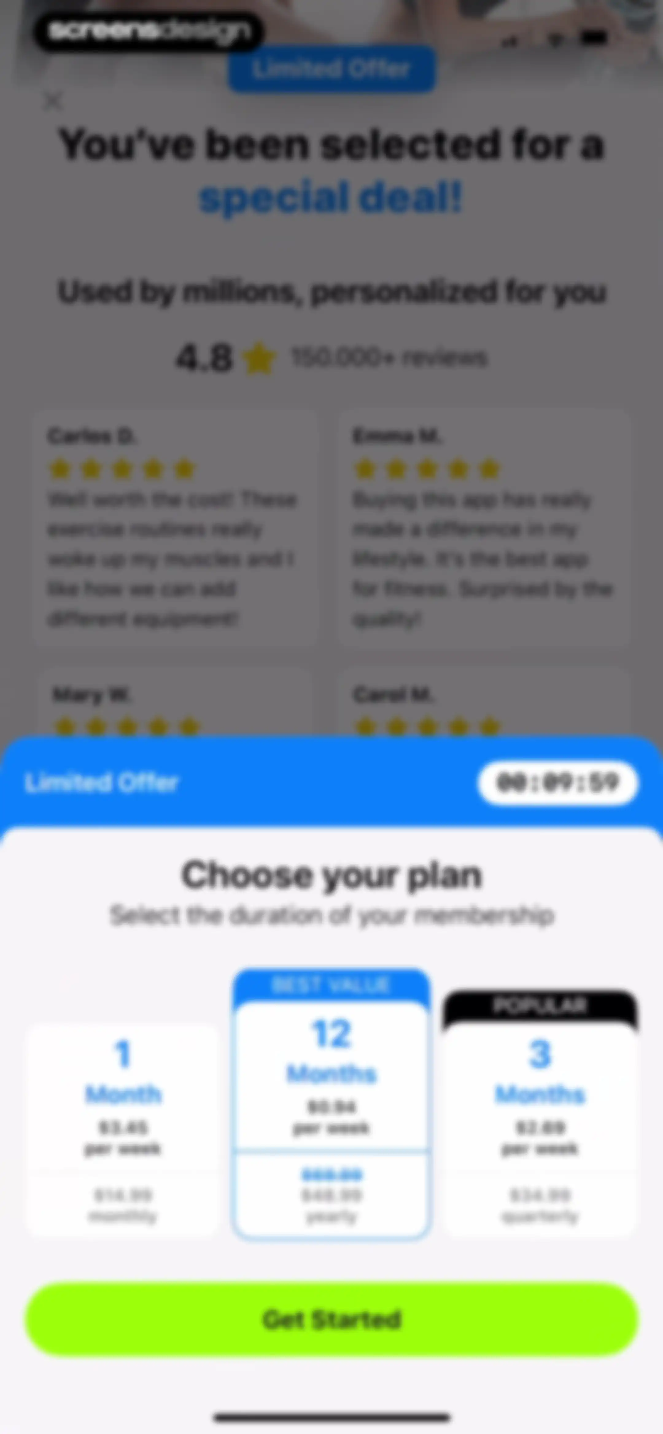 Fitify: Home Workout, AI Coach screen 80