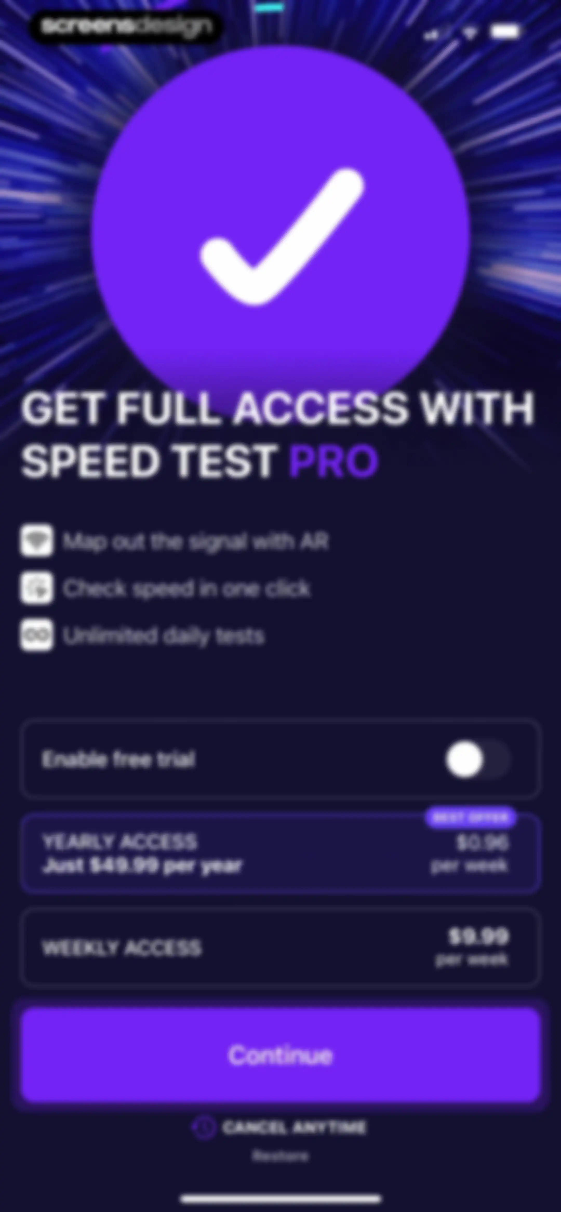 Speed Test & Wifi Analyzer + screen 6