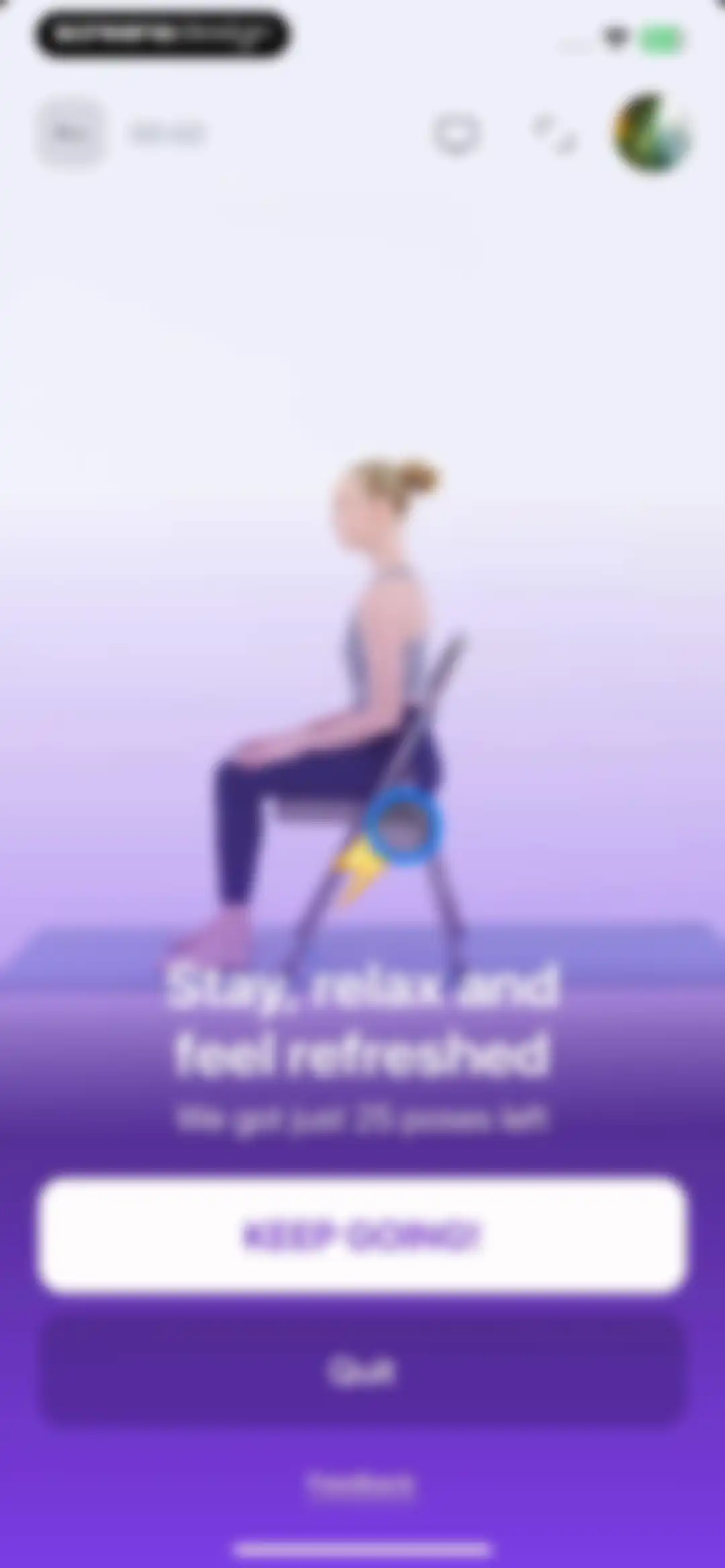 Yoga for Beginners, Pilates+ screen 109
