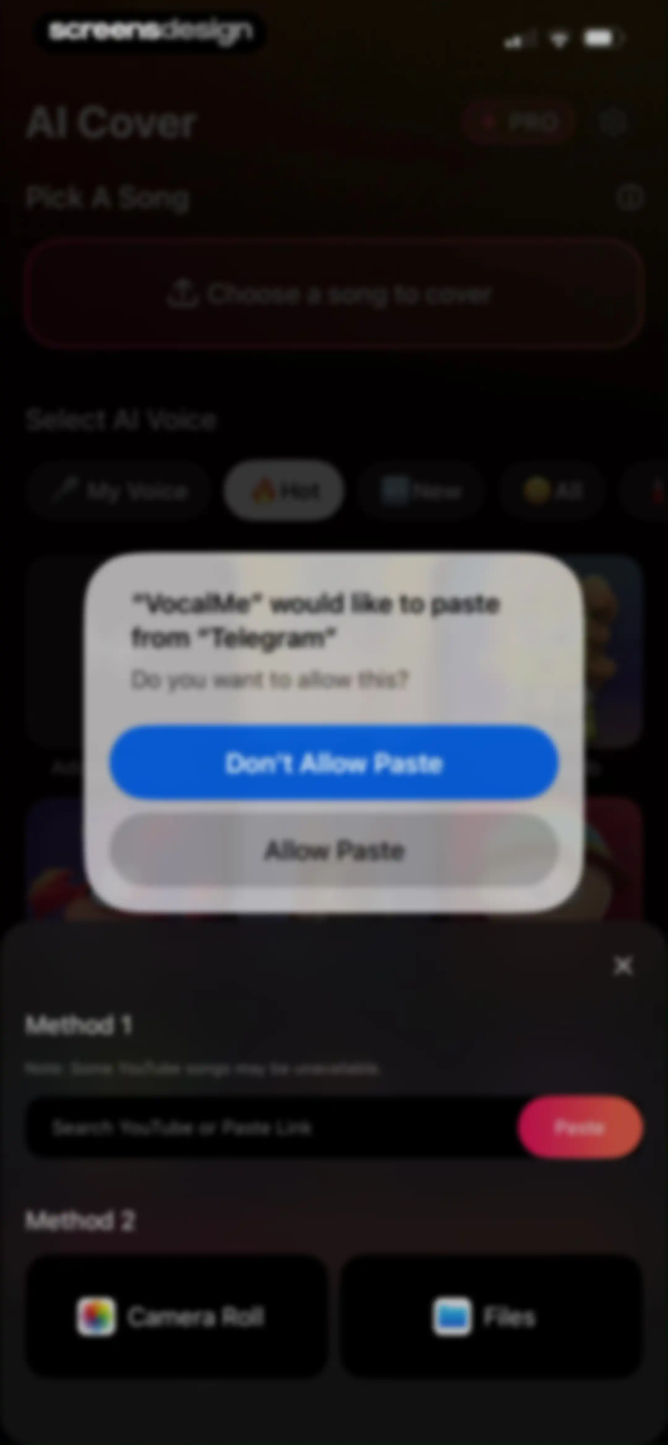 VocalMe: AI Music Generator screen 36