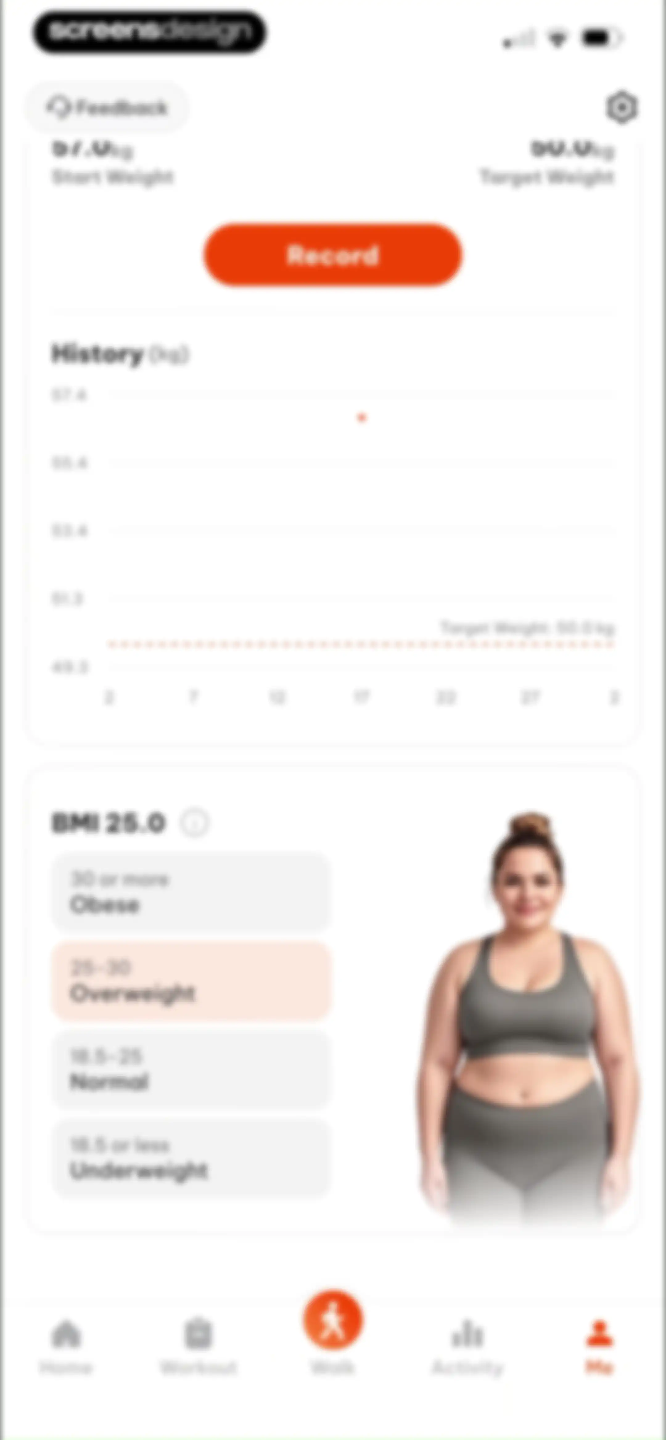 WalkUp | Weight Loss Tracker screen 69