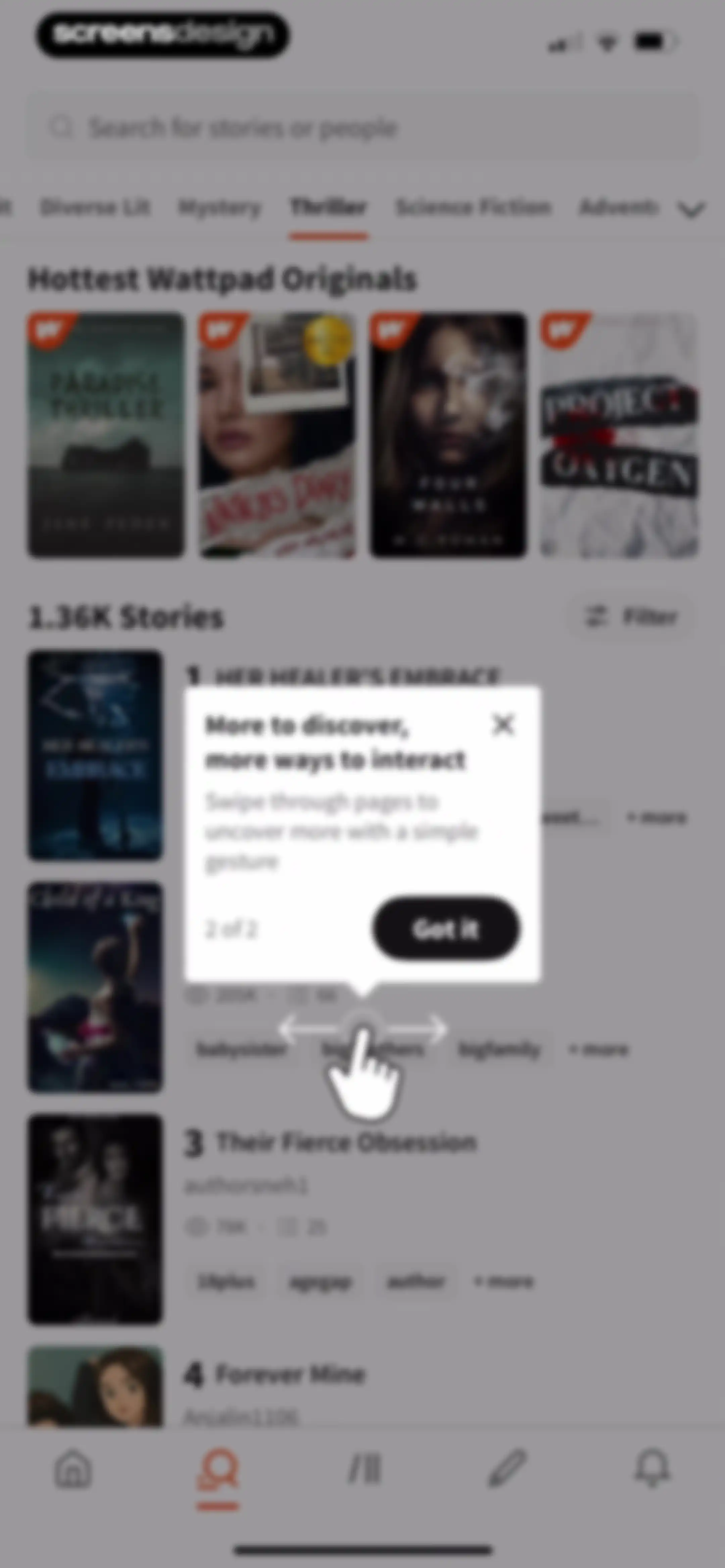 Wattpad - Read & Write Stories screen 80