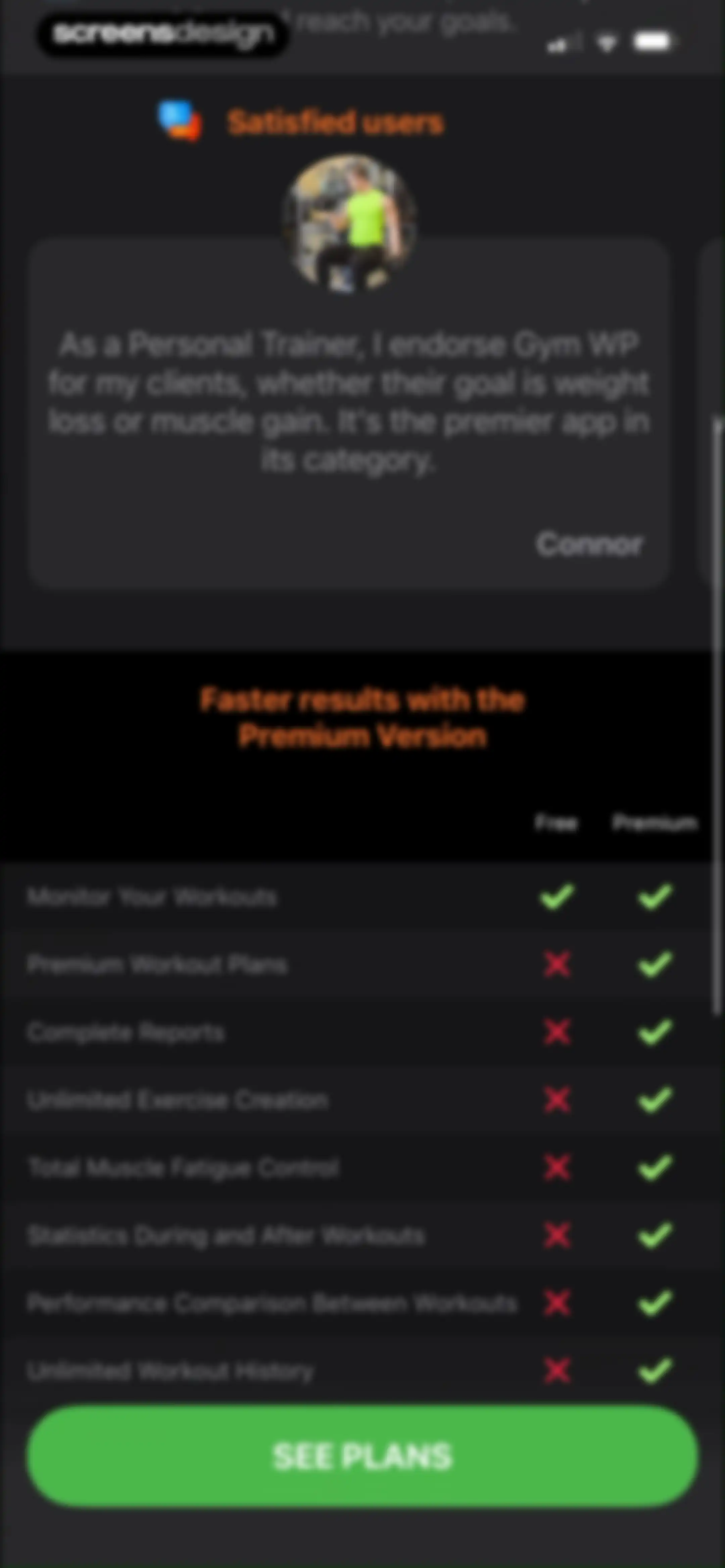 Gym WP - Workout Planner & Log screen 67