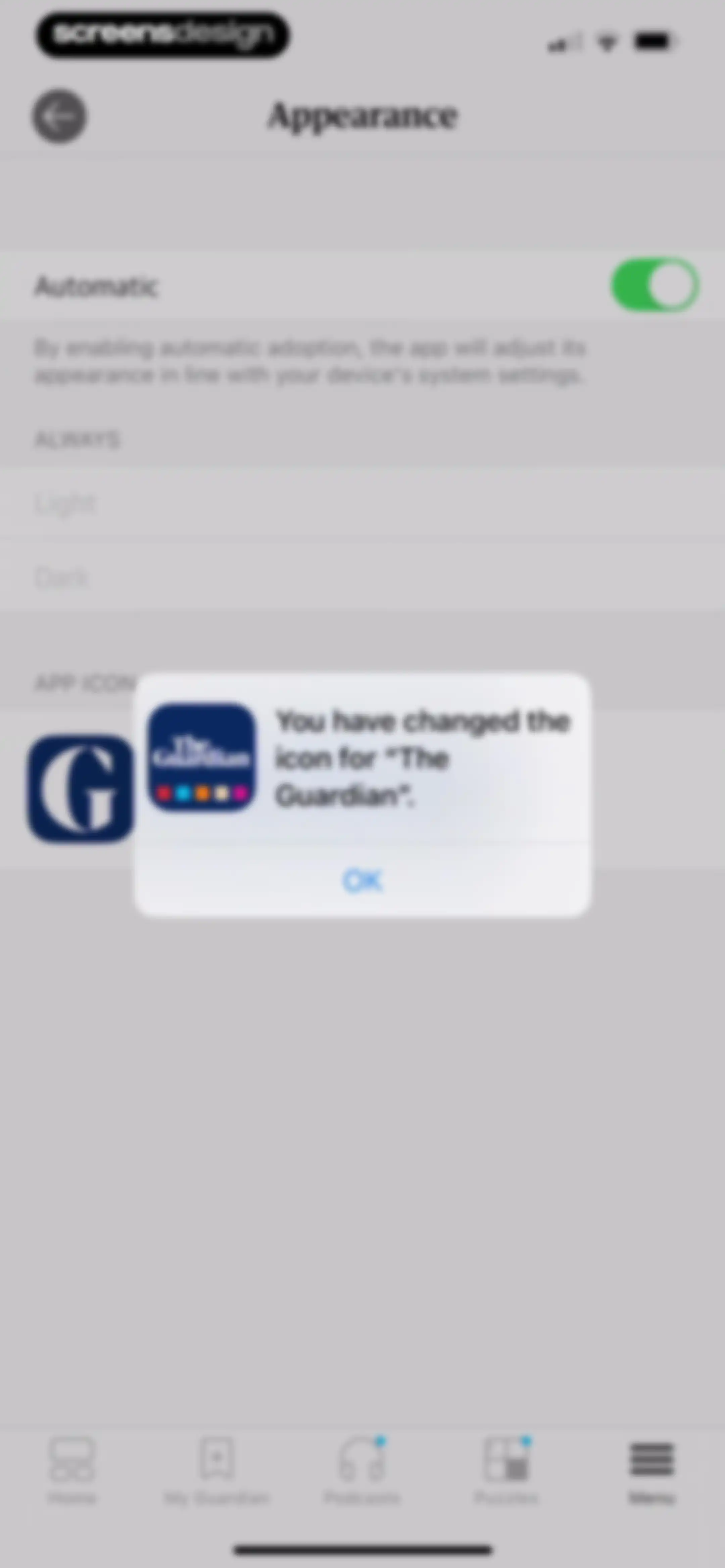 The Guardian - US & World News screen 109
