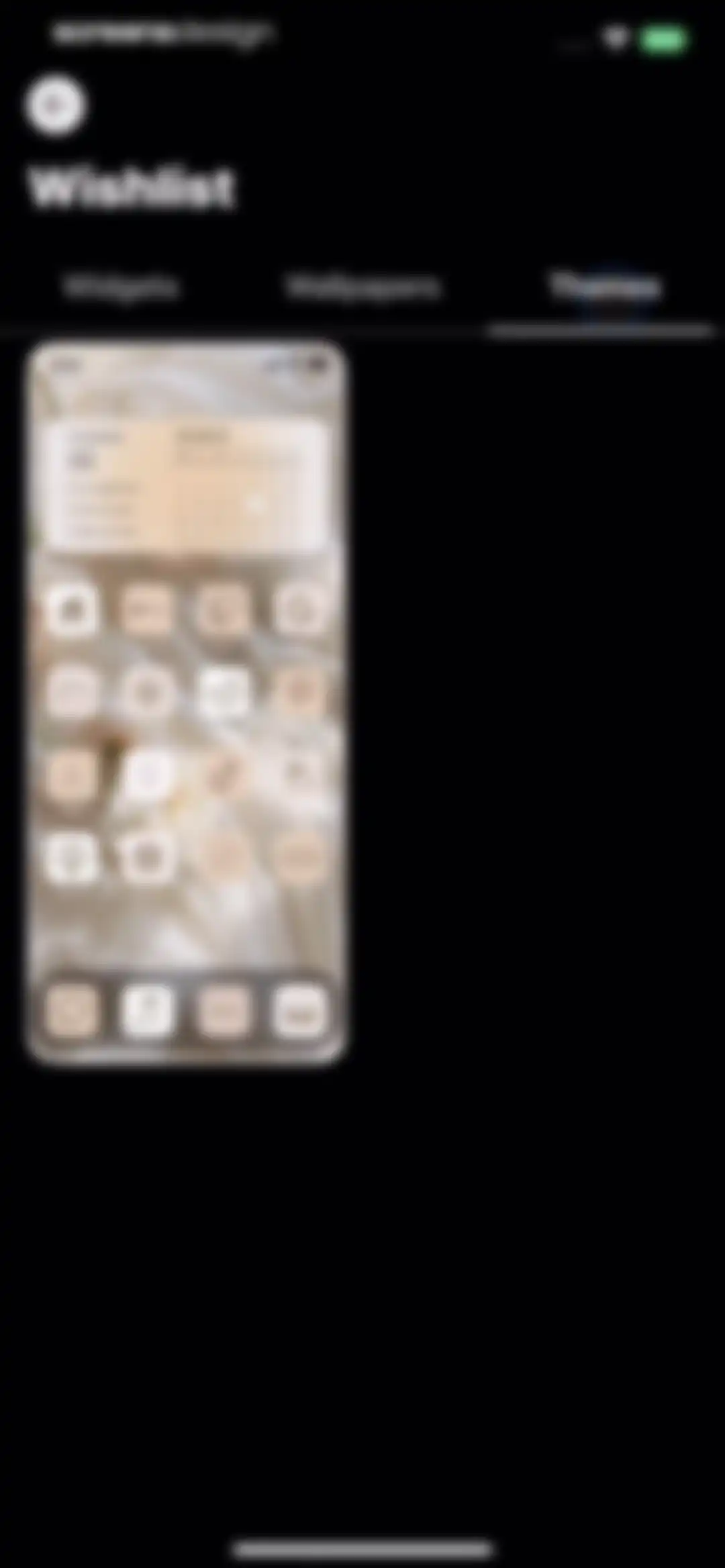 Aesthetic: App icons & Widgets screen 101