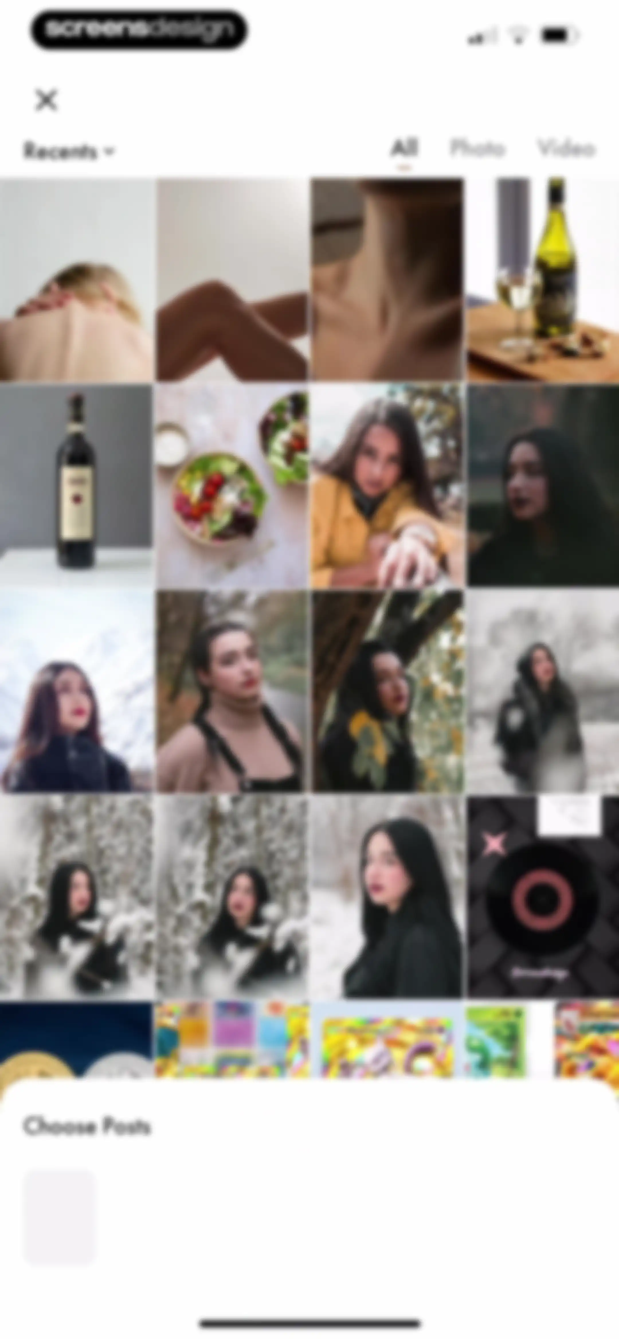 Layout for Instagram・Inpreview screen 15