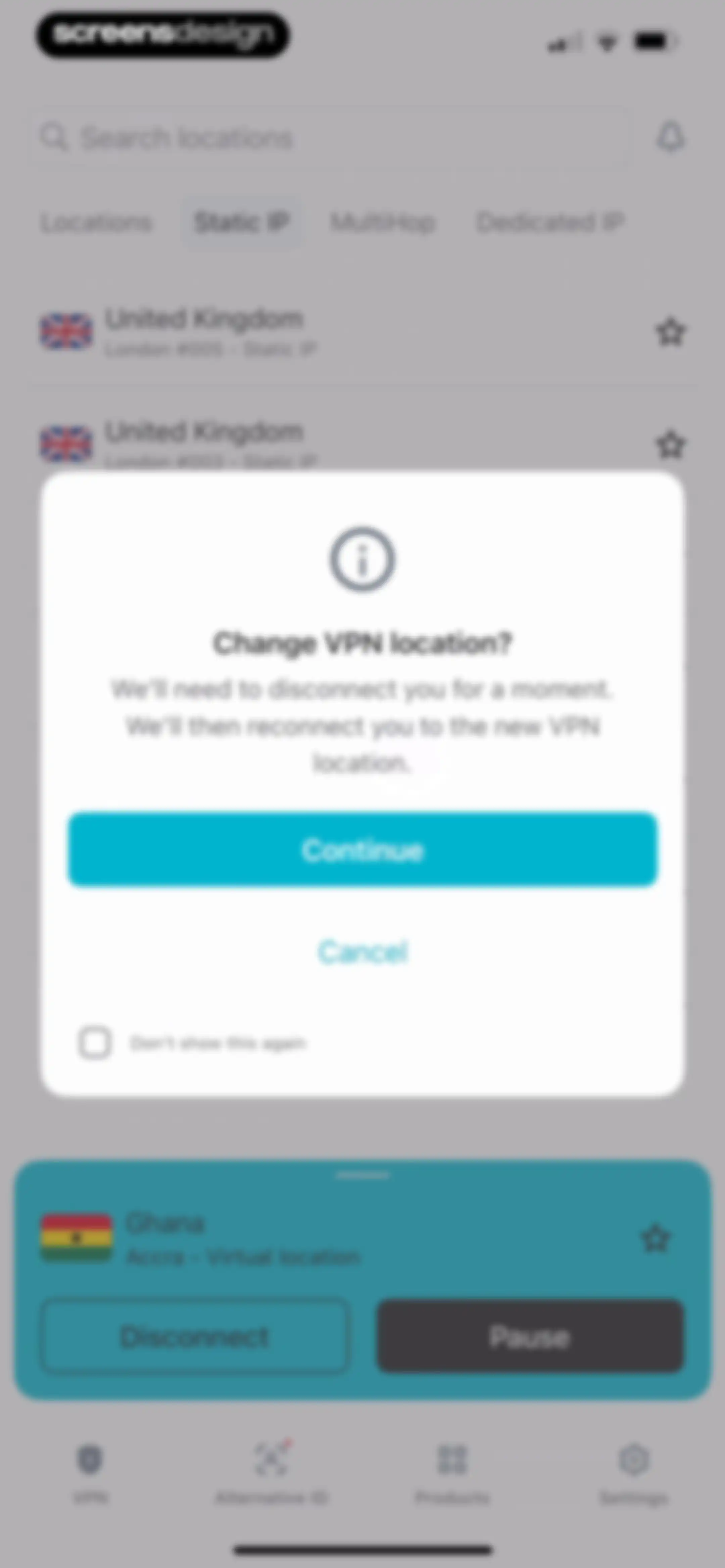 Surfshark VPN: Fast VPN App screen 52